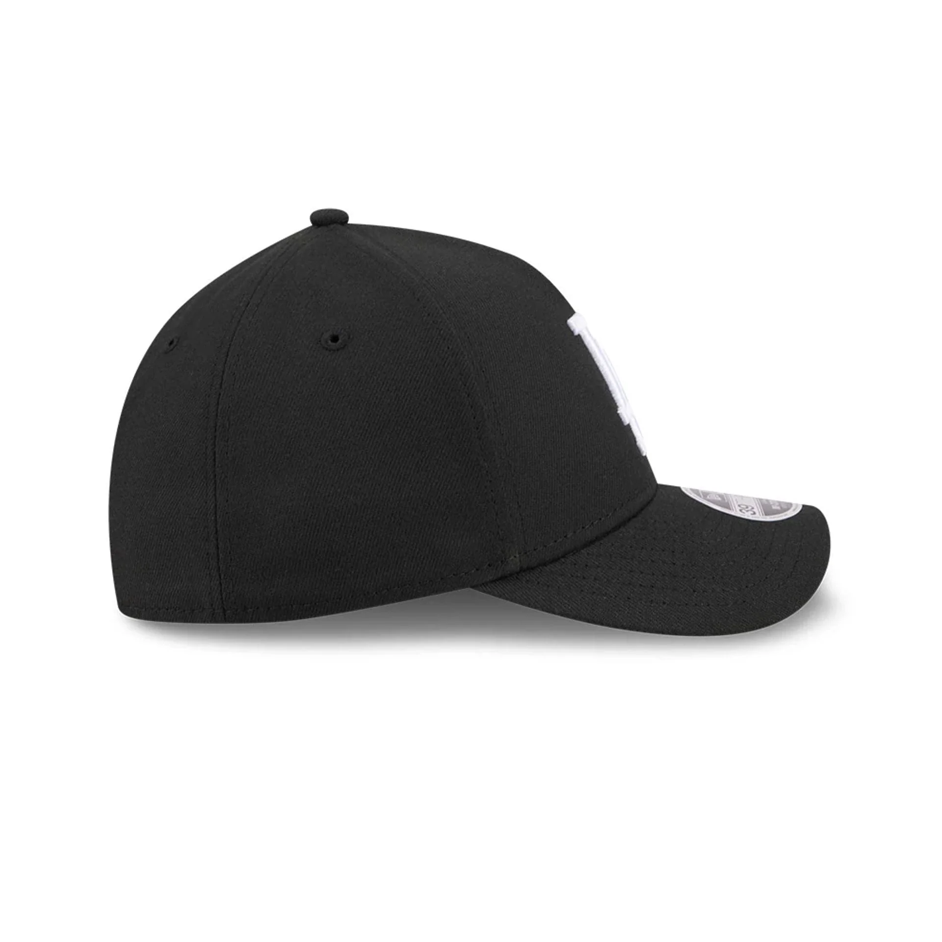 LA Dodgers MLB Black 39THIRTY M-Crown A-Frame Stretch Fit Cap - Image 7