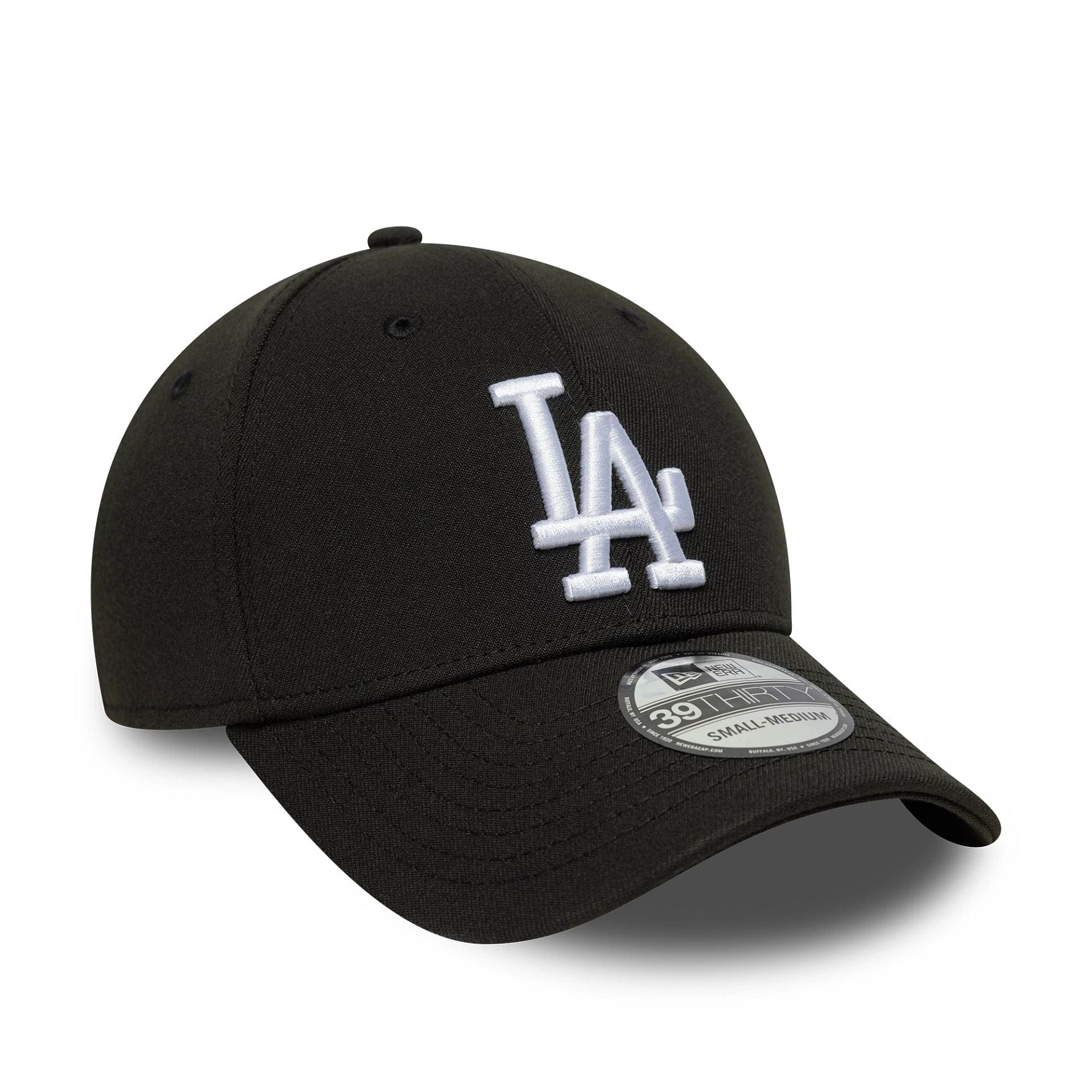 LA Dodgers MLB Black 39THIRTY Stretch Fit Cap - Image 3