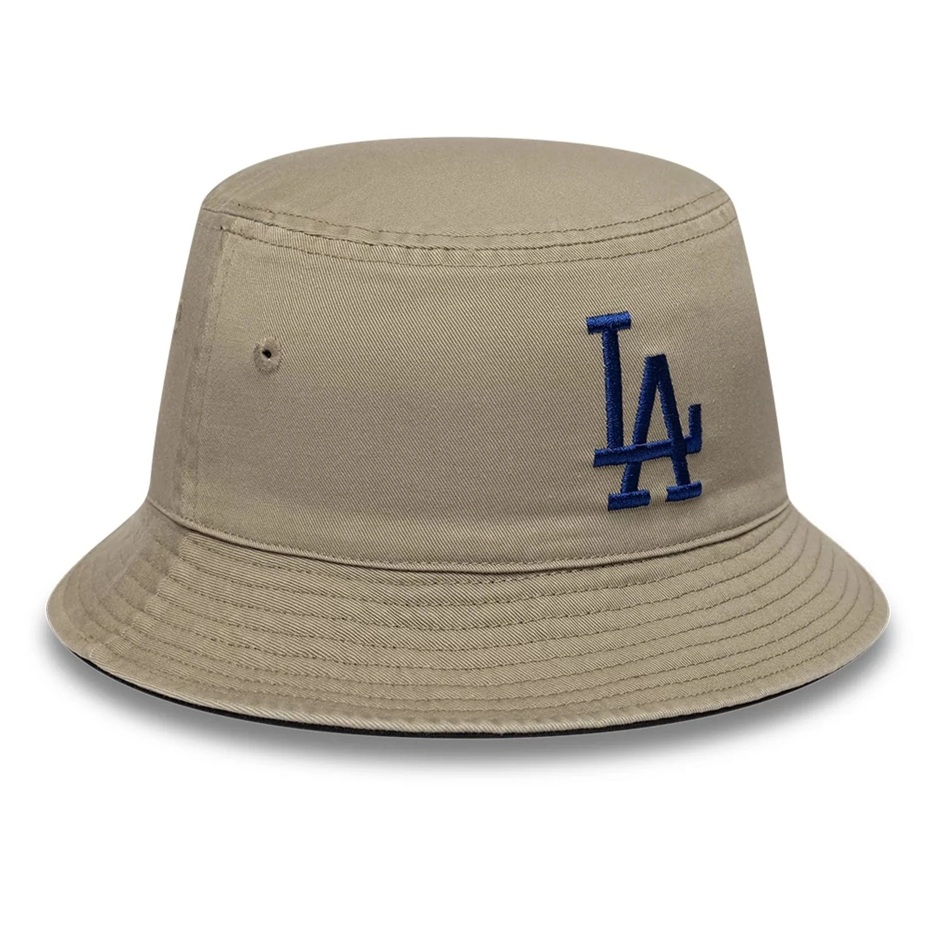 LA Dodgers MLB Black & Beige Reversible Bucket Hat - Image 4