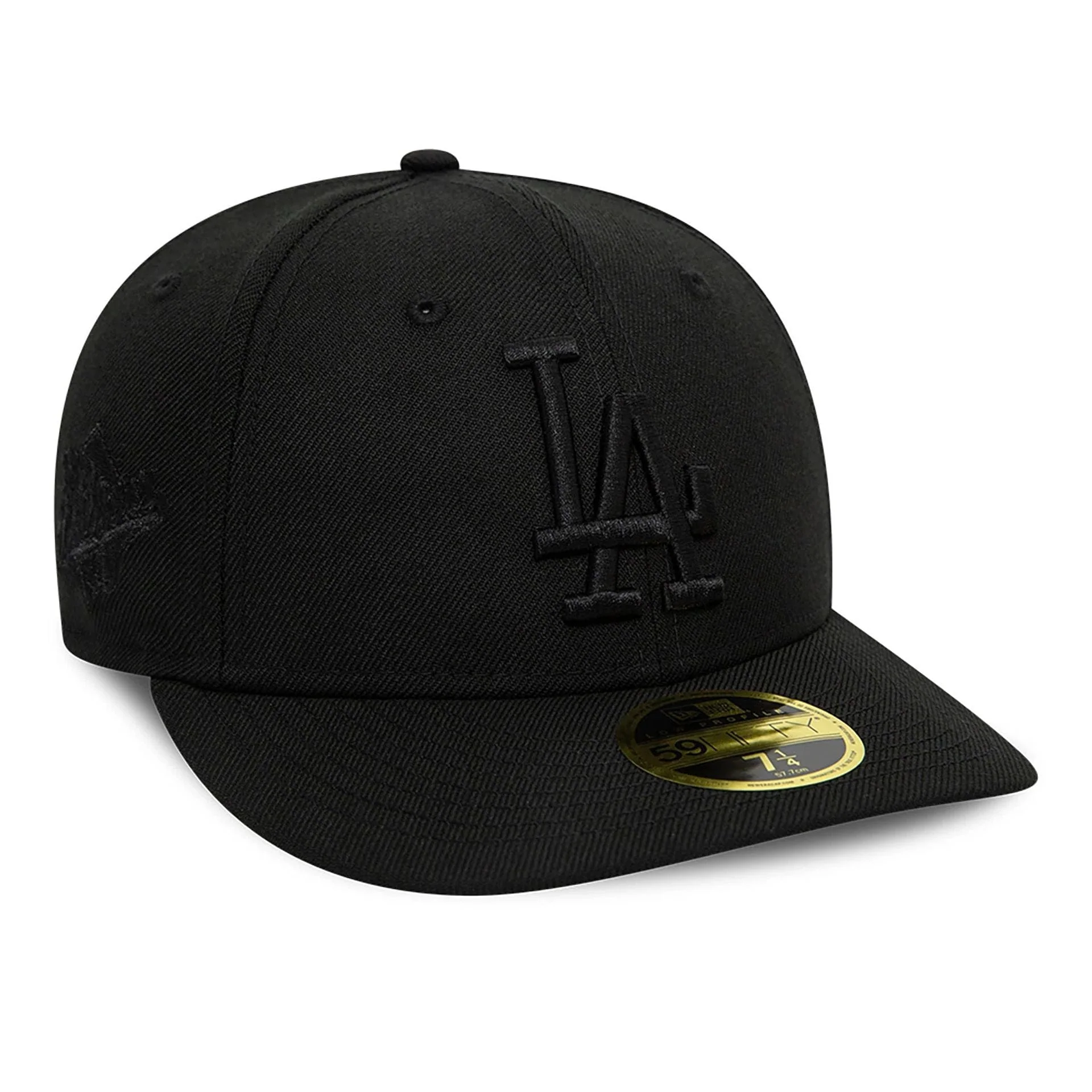LA Dodgers MLB Black Low Profile 59FIFTY Fitted Cap - Image 4