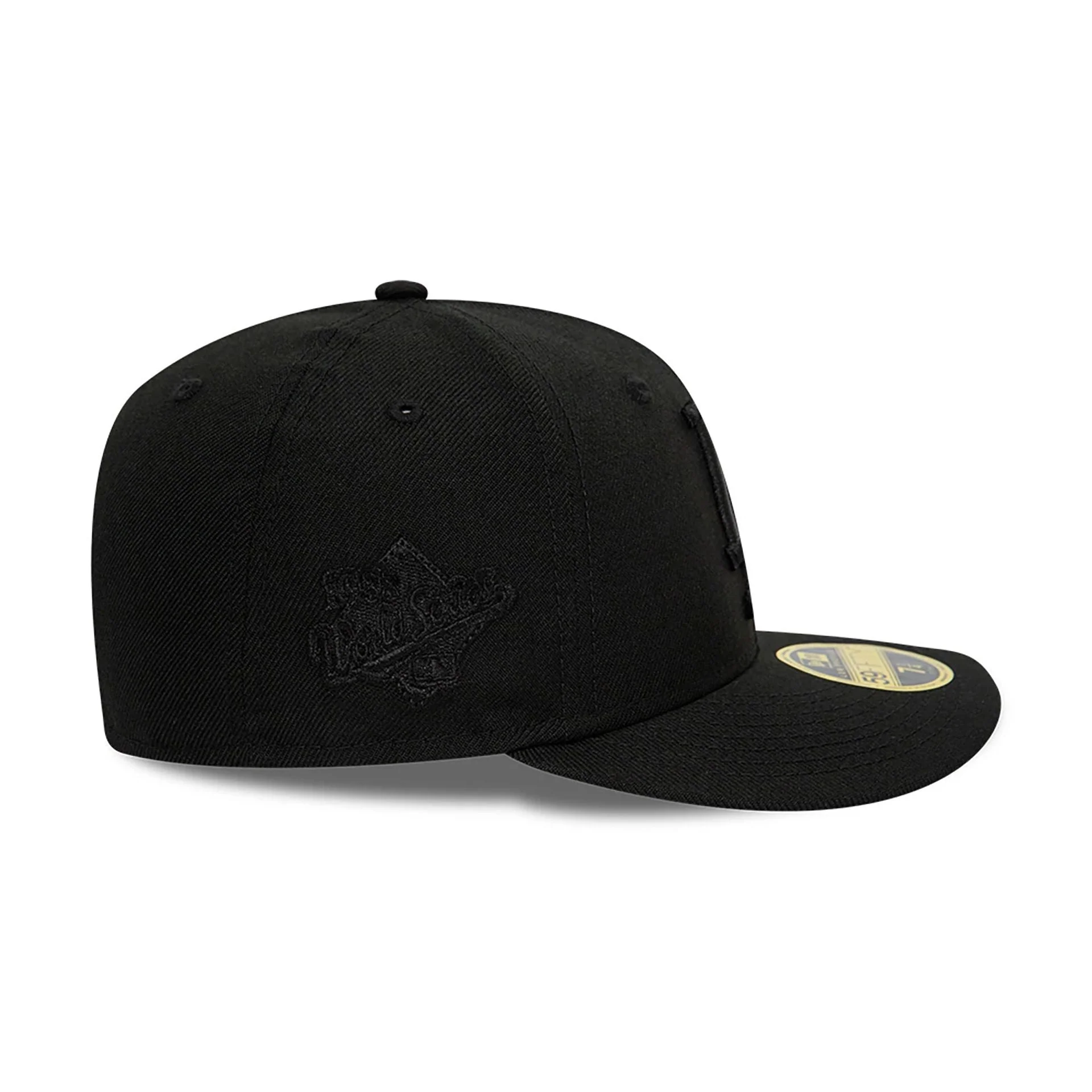 LA Dodgers MLB Black Low Profile 59FIFTY Fitted Cap - Image 5