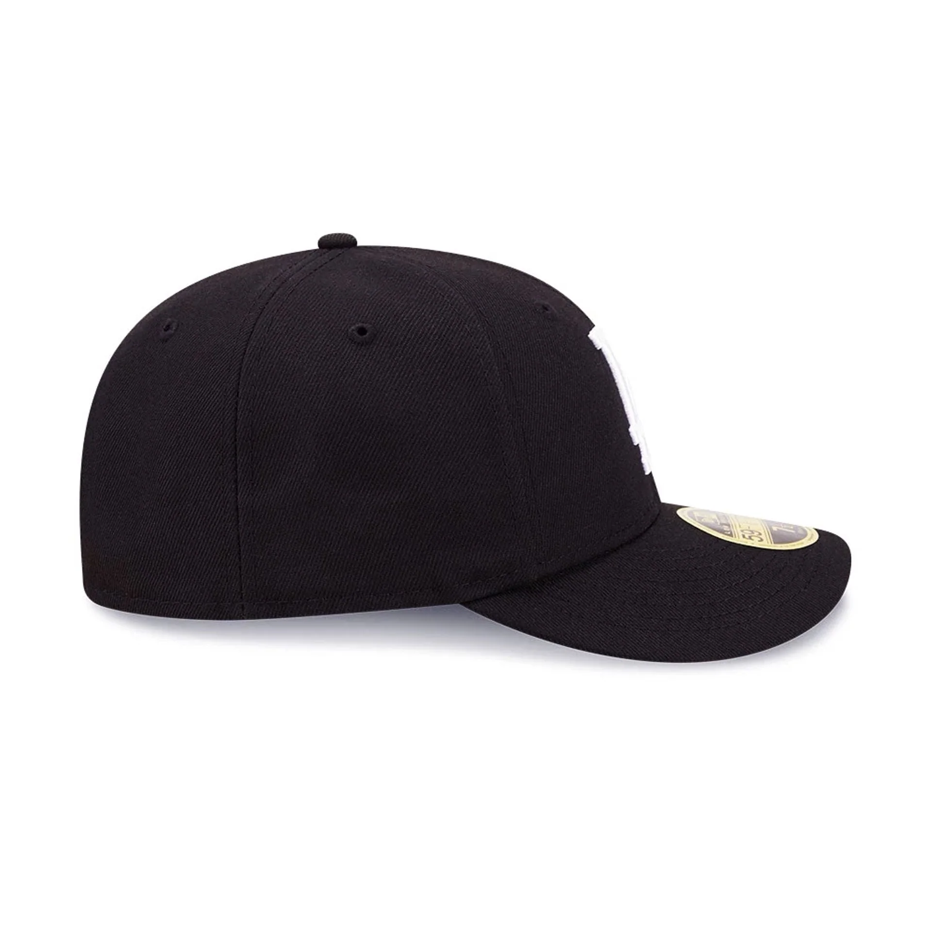 LA Dodgers MLB Black Low Profile 59FIFTY Fitted Cap - Image 6