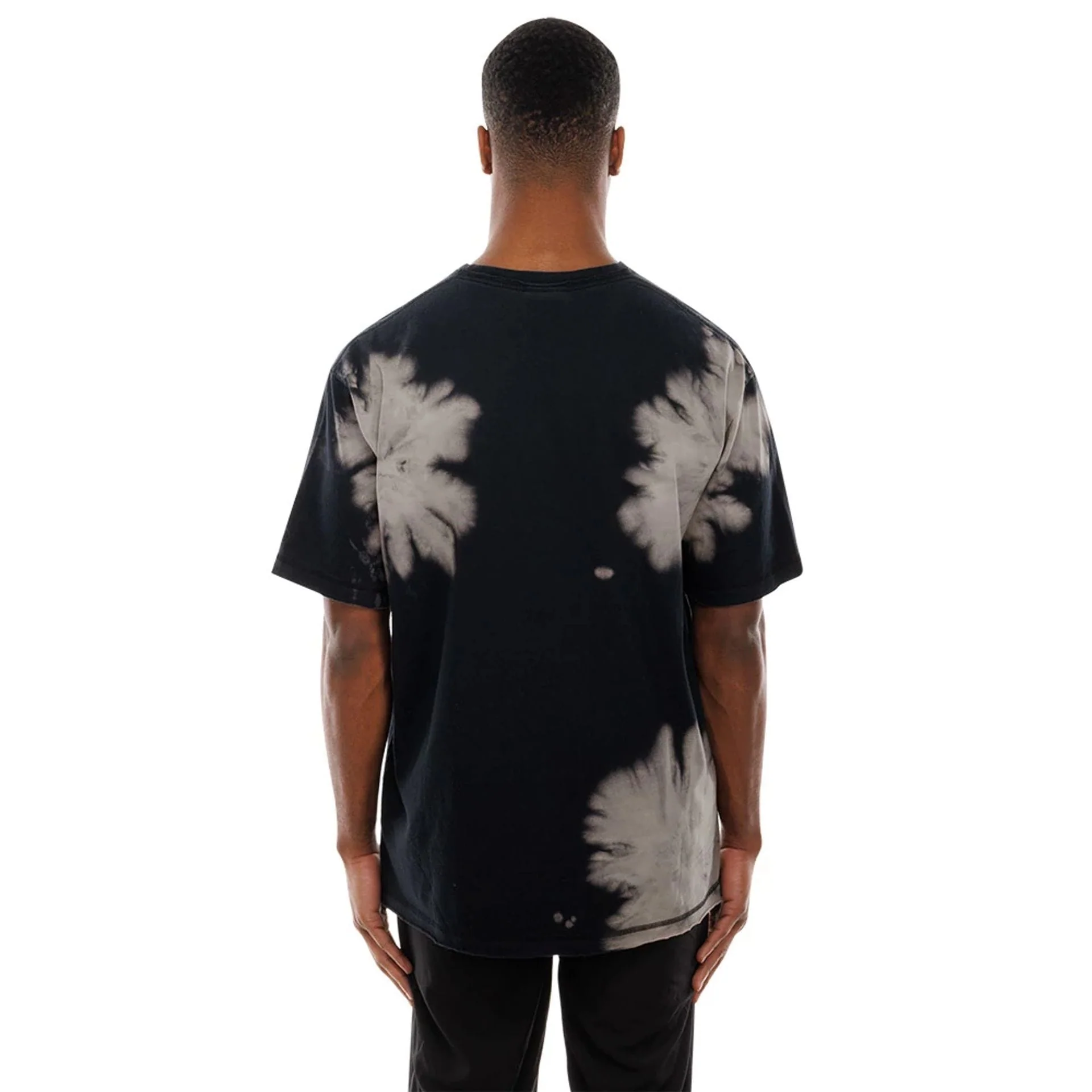 LA Dodgers MLB Bleach Out Black T-Shirt - Image 2