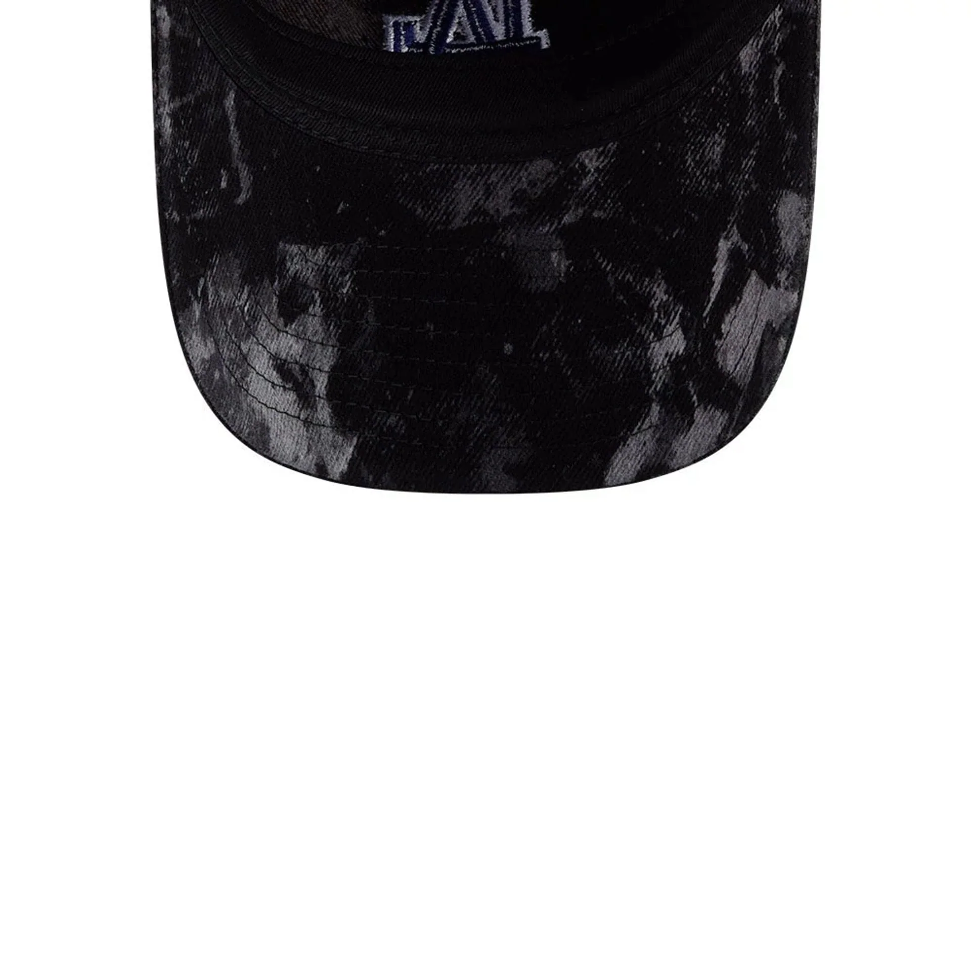 LA Dodgers MLB Bleached Denim Black 9TWENTY A-Frame Adjustable Cap - Image 7