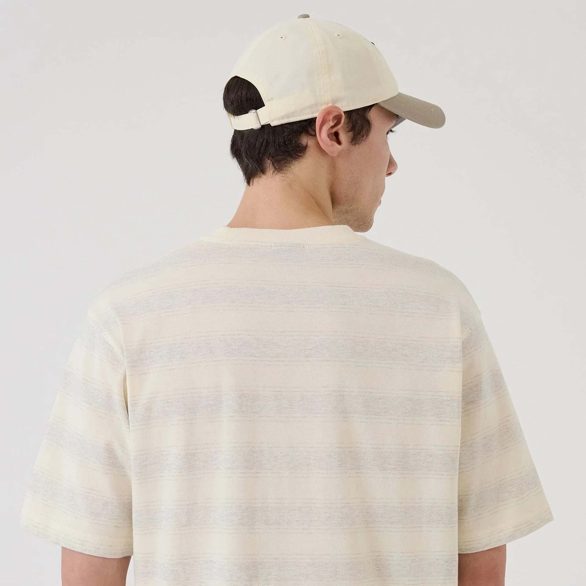 LA Dodgers MLB Border Cream Oversized T-Shirt - Image 7
