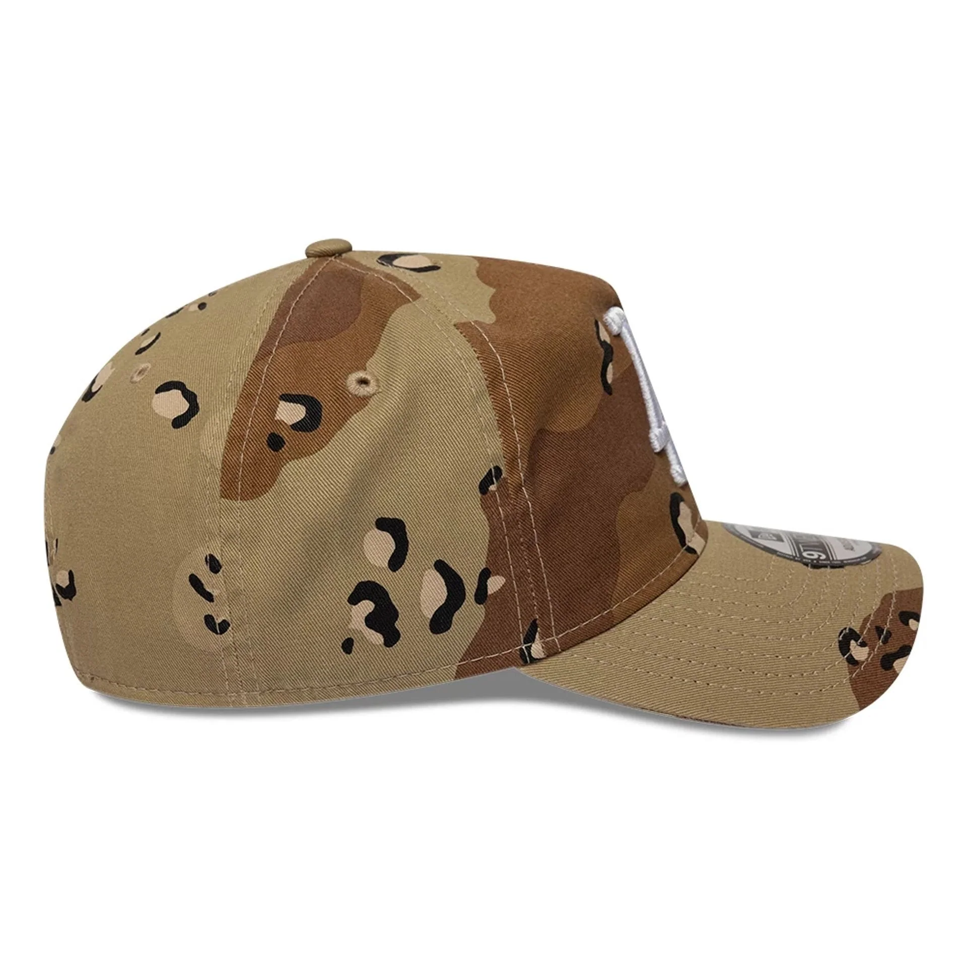 LA Dodgers MLB Camo Reserve Desert Camo 9TWENTY A-Frame Adjustable Cap - Image 5