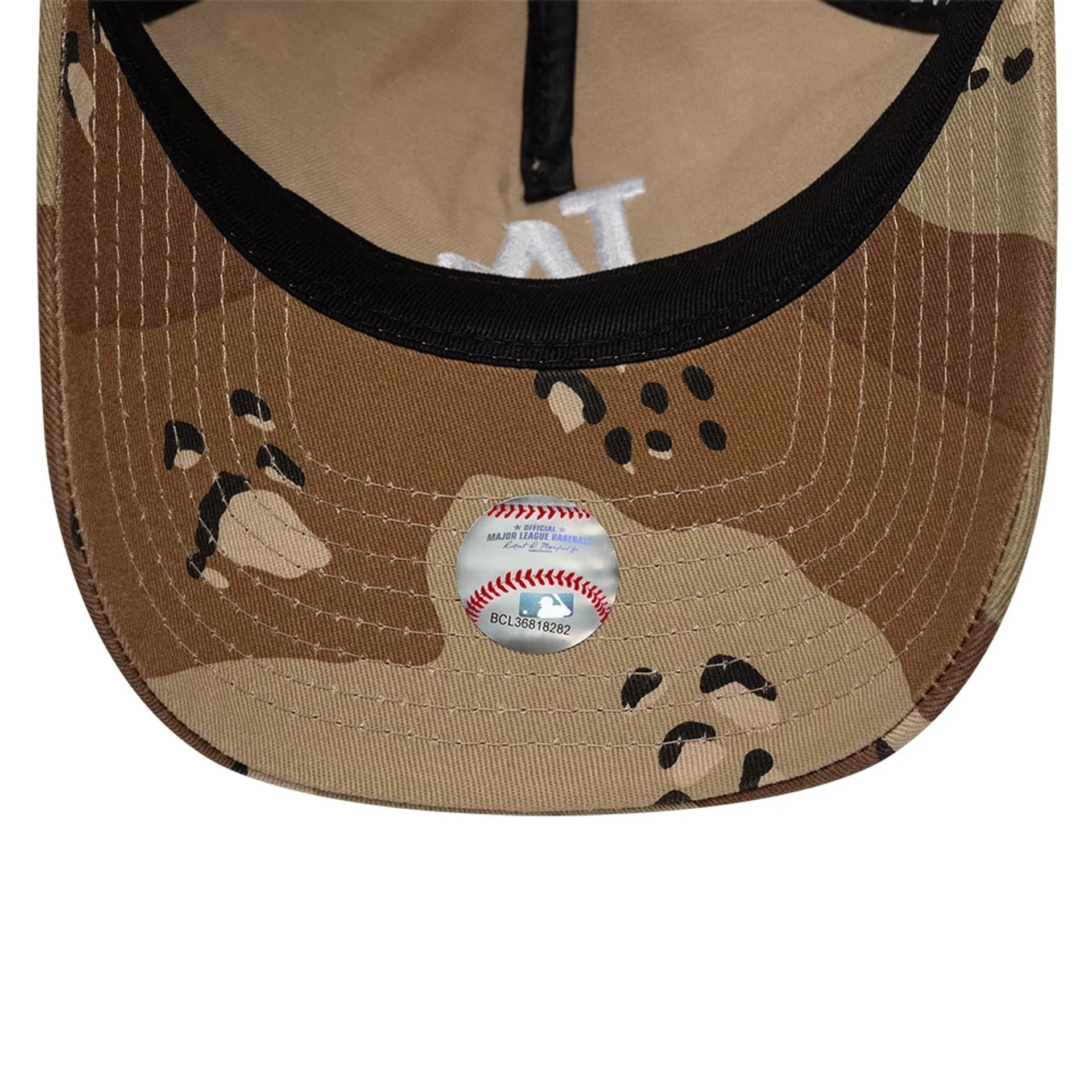 LA Dodgers MLB Camo Reserve Desert Camo 9TWENTY A-Frame Adjustable Cap - Image 7