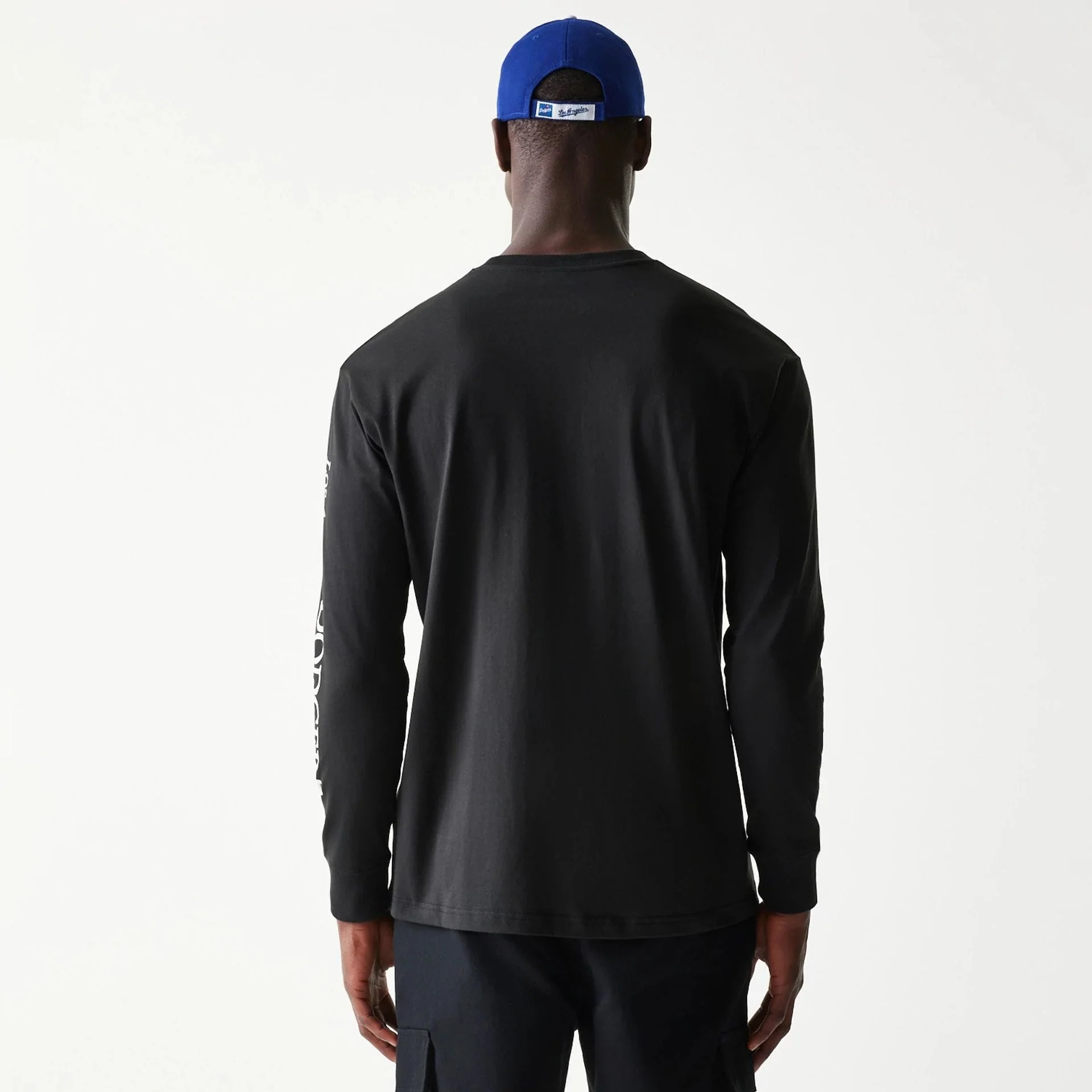 LA Dodgers MLB Character Black Long Sleeve T-Shirt - Image 2