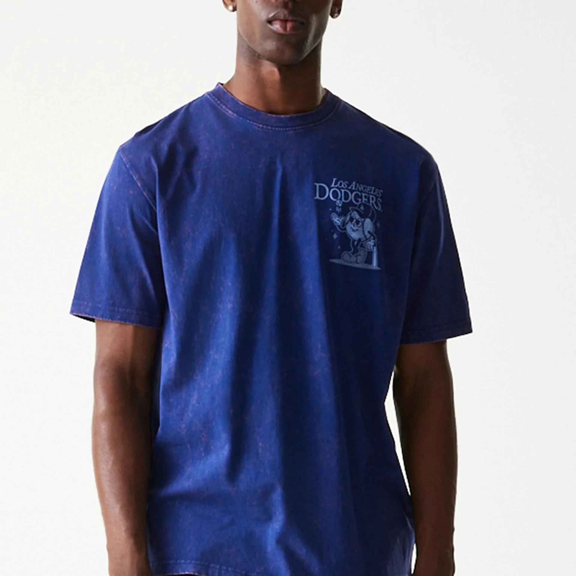 LA Dodgers MLB Character Dark Blue T-Shirt - Image 3