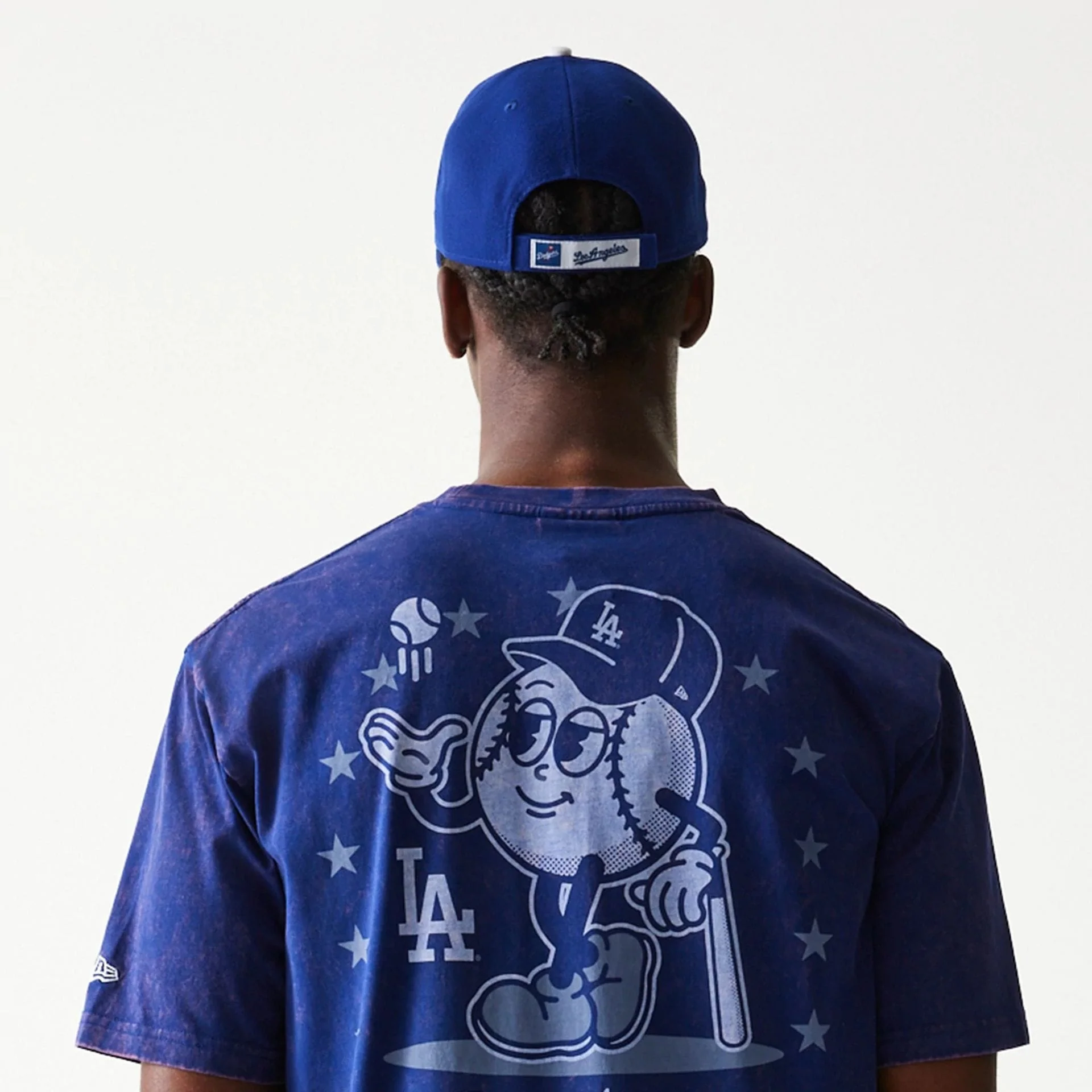 LA Dodgers MLB Character Dark Blue T-Shirt - Image 7