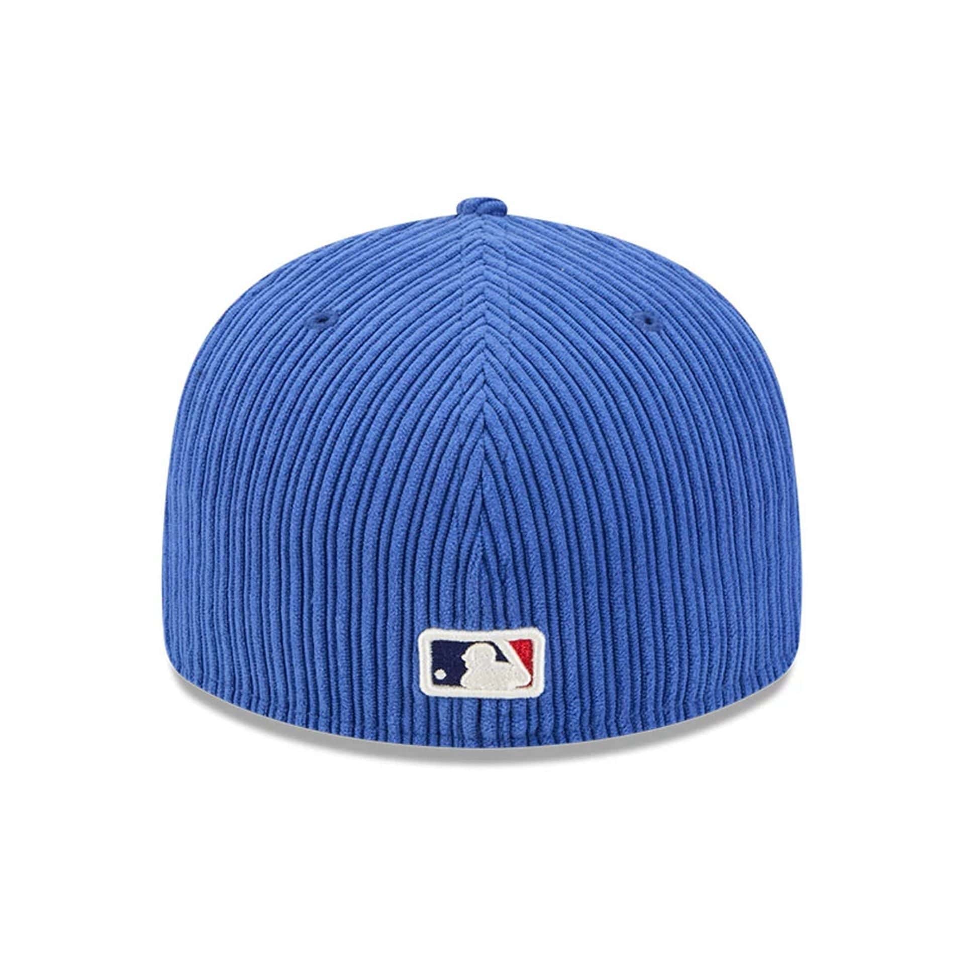 LA Dodgers MLB Chenille Pop Dark Blue 59FIFTY Fitted Cap - Image 6