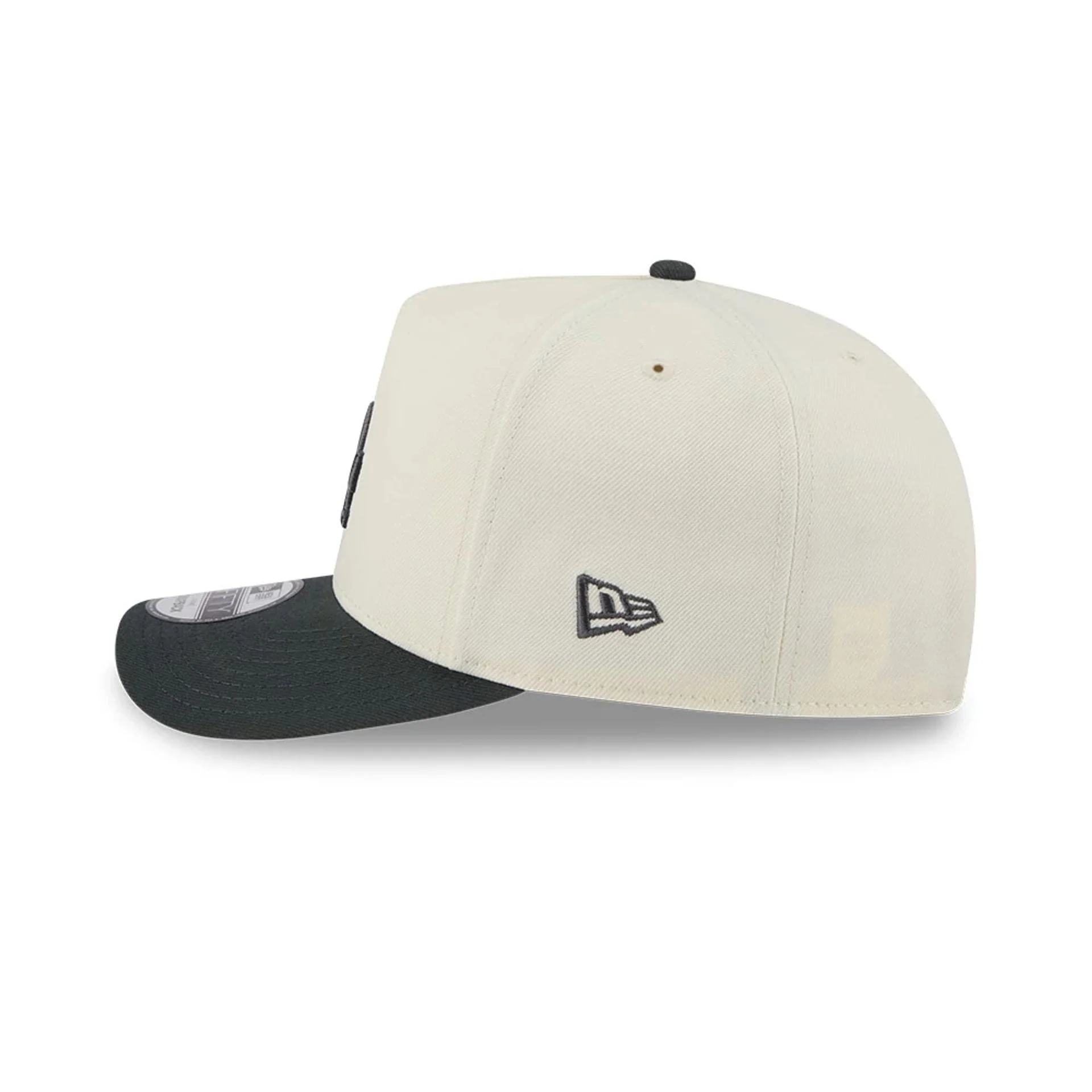 LA Dodgers MLB Chrome Cream 9FIFTY A-Frame Snapback Adjustable Cap - Image 5