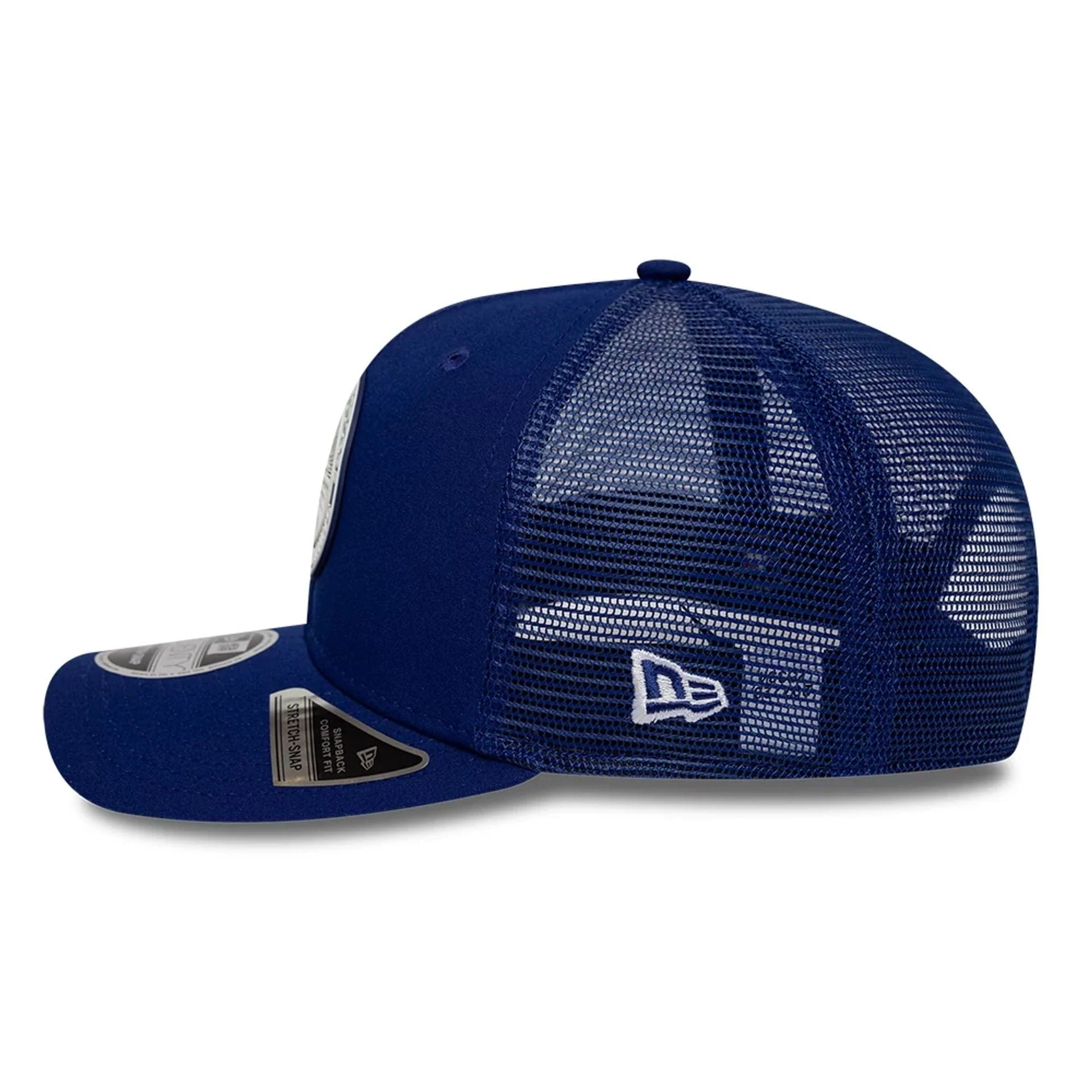 LA Dodgers MLB Circles Dark Blue 9SEVENTY Stretch Snap Adjustable Cap - Image 6