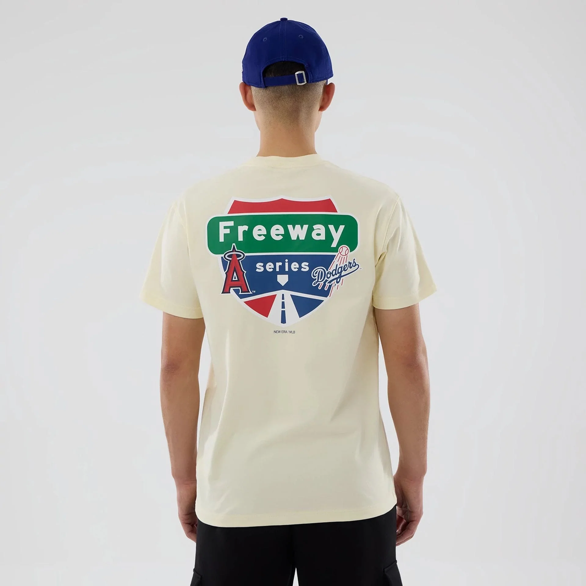 LA Dodgers MLB City Series Cream T-Shirt - Image 2