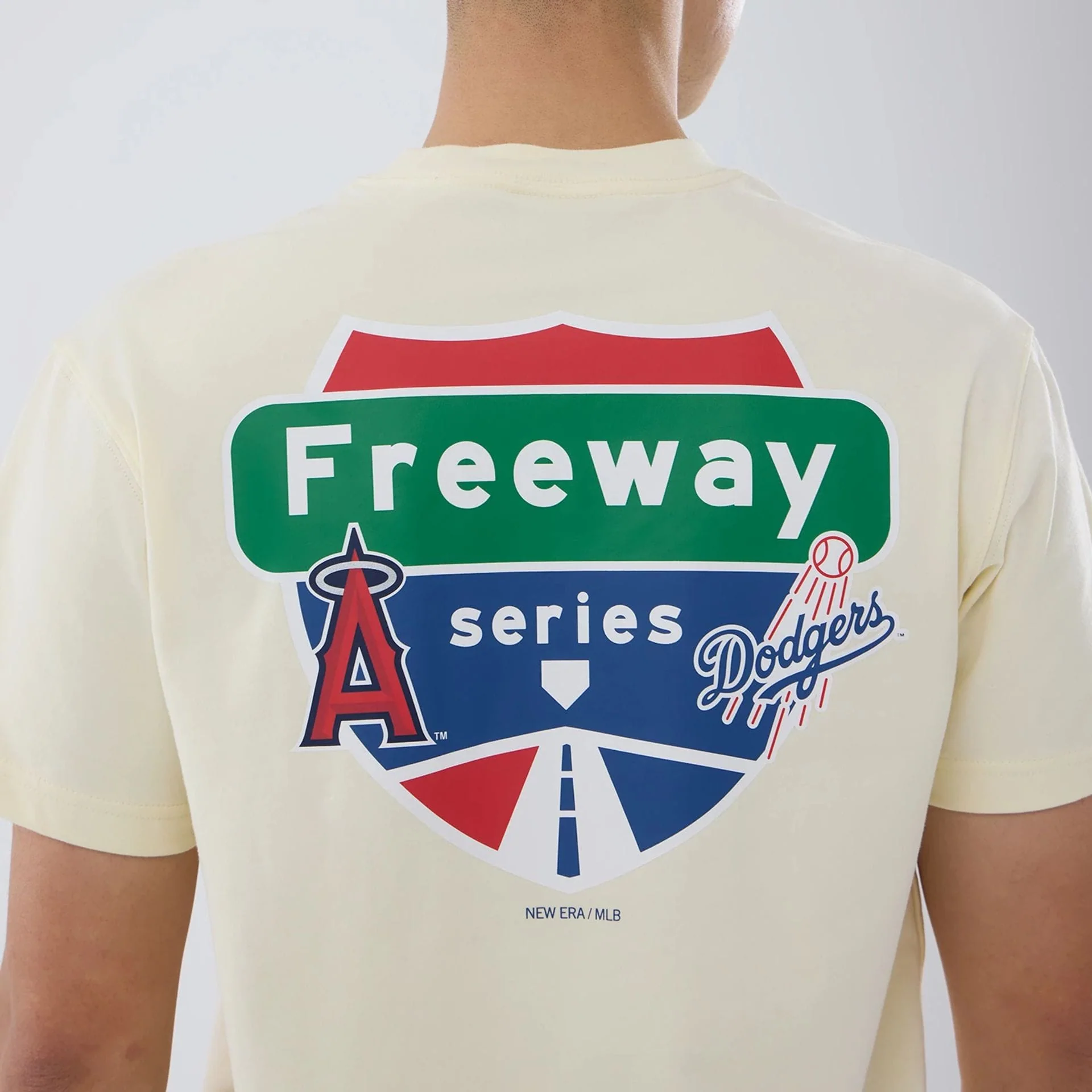 LA Dodgers MLB City Series Cream T-Shirt - Image 3