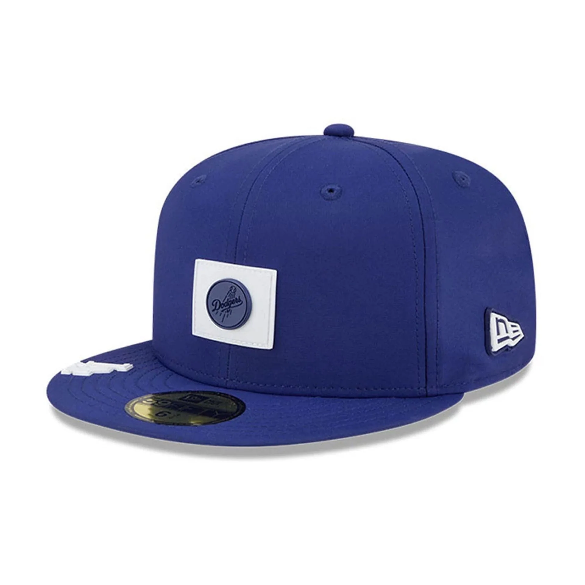 LA Dodgers MLB Clubhouse Dark Blue 59FIFTY Fitted Cap - Image 4