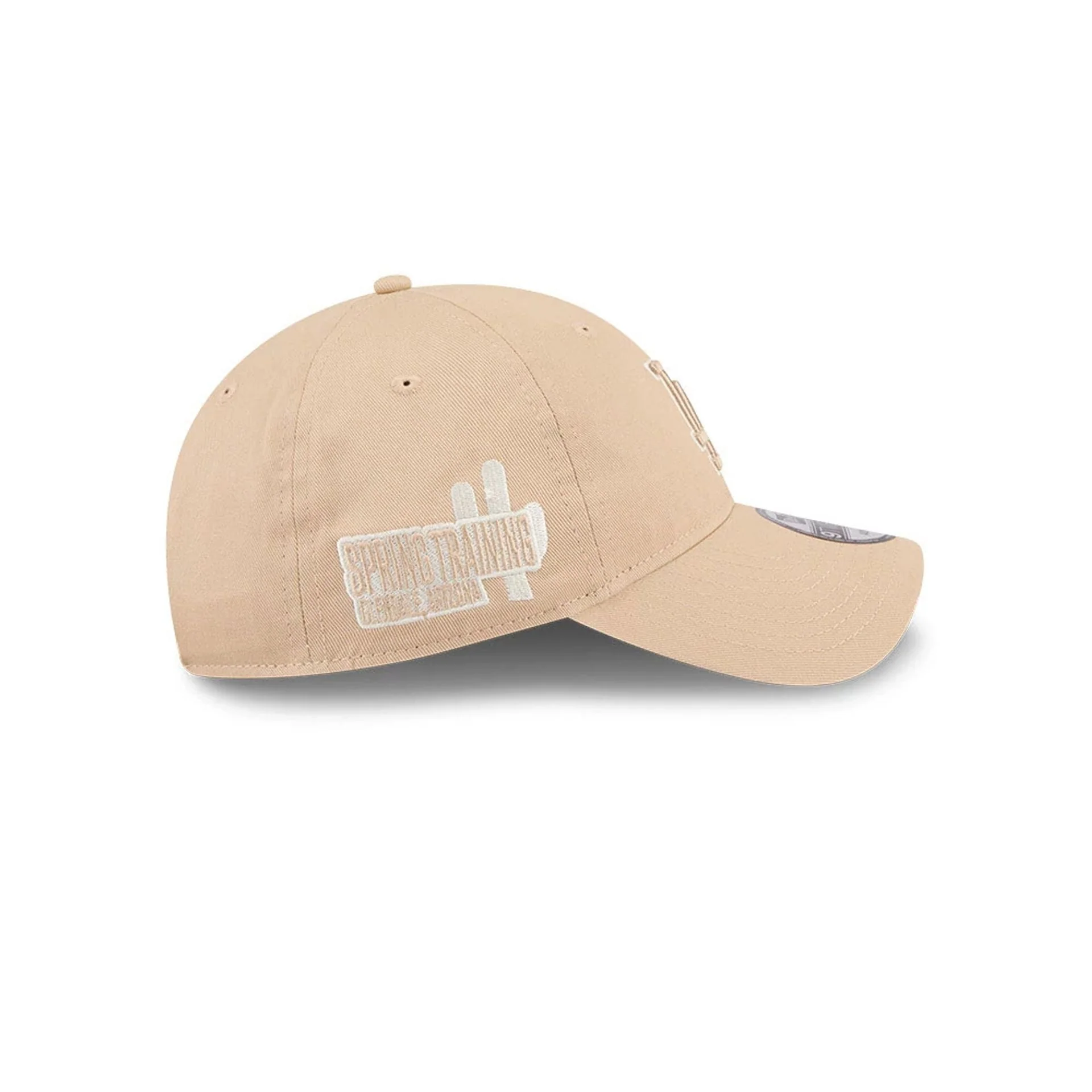LA Dodgers MLB Colours Light Beige 9TWENTY Adjustable Cap - Image 4