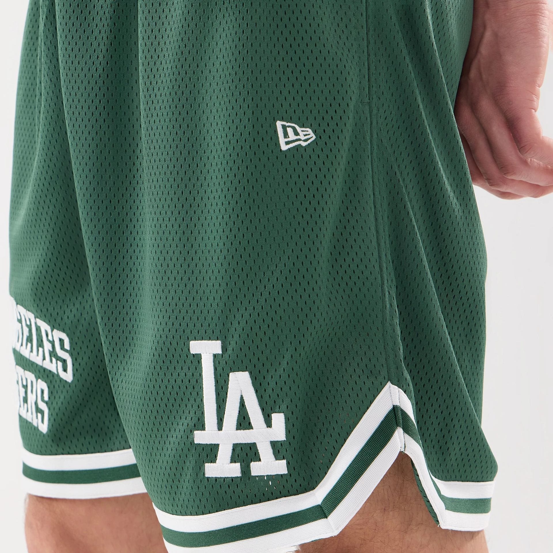 LA Dodgers MLB Comfort Dark Green Oversized Shorts - Image 5