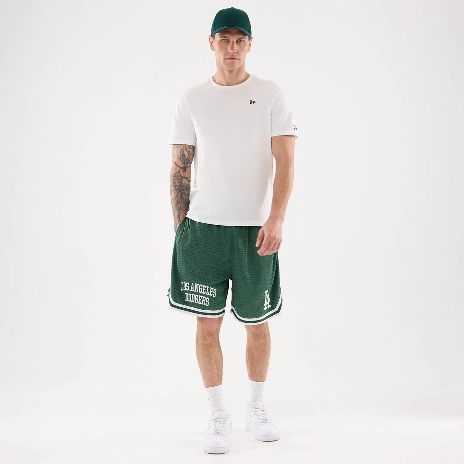 LA Dodgers MLB Comfort Dark Green Oversized Shorts - Image 8