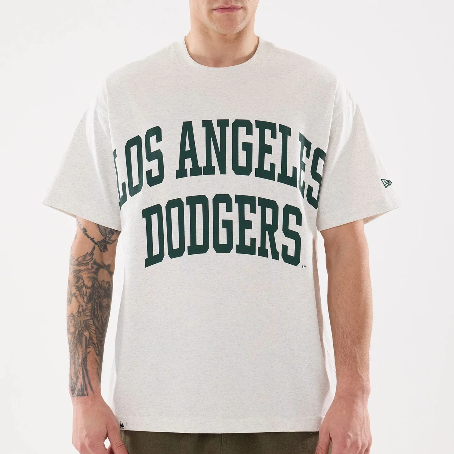 LA Dodgers MLB Comfort Grey T-Shirt - Image 3