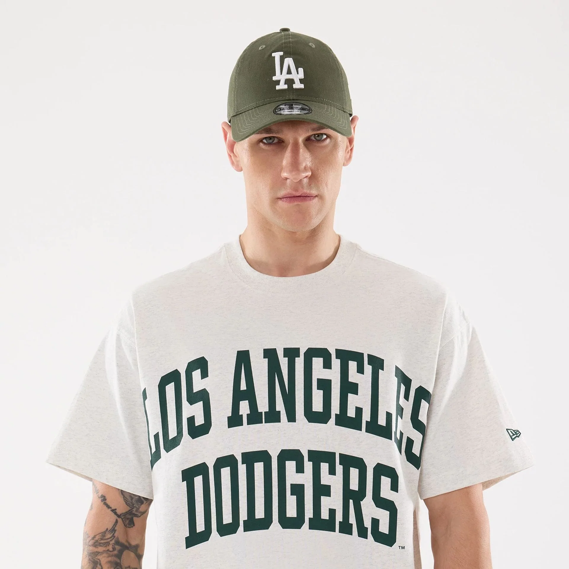 LA Dodgers MLB Comfort Grey T-Shirt - Image 6
