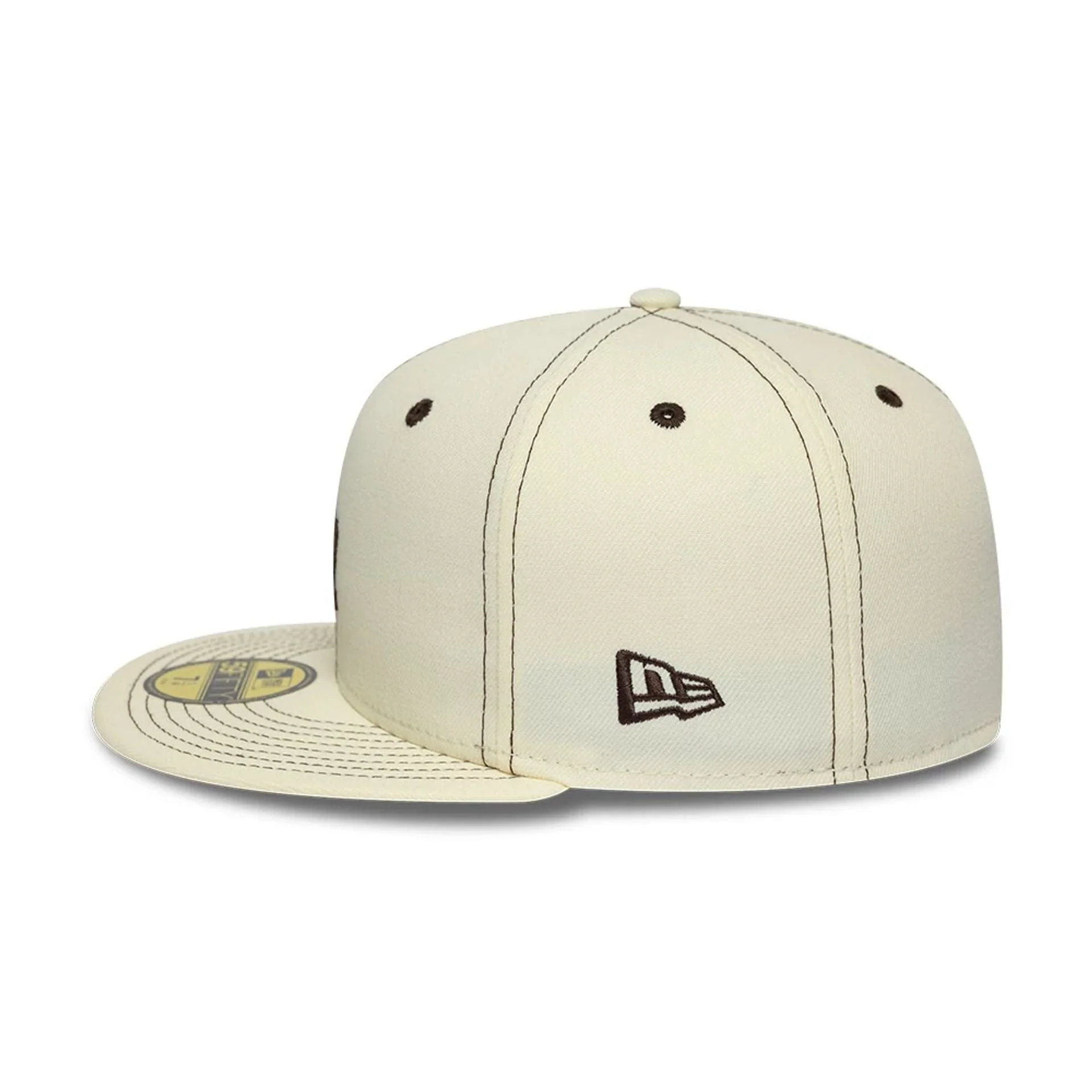 LA Dodgers MLB Contrast White 59FIFTY Fitted Cap - Image 5
