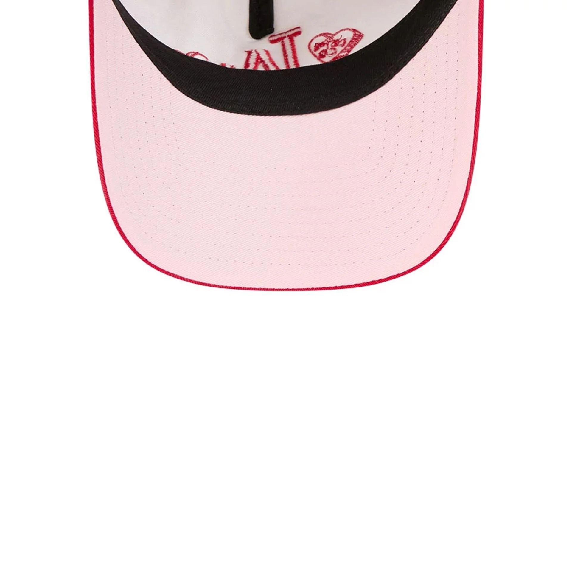 LA Dodgers MLB Conversation Hearts Red 9TWENTY A-Frame Adjustable Cap - Image 2