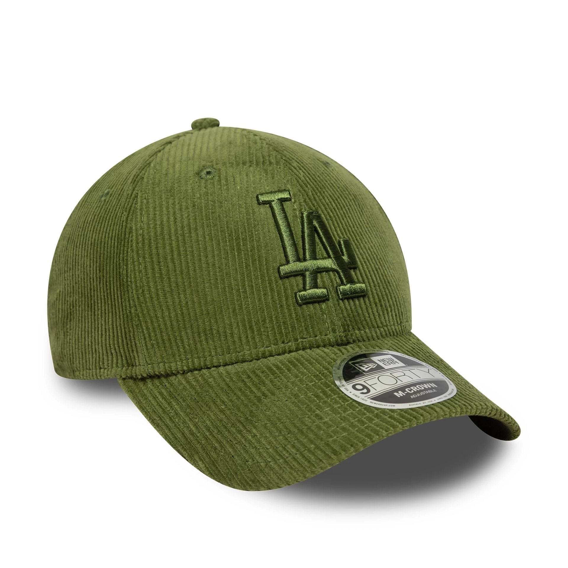 LA Dodgers MLB Cord Dark Green 9FORTY M-Crown Adjustable Cap - Image 3