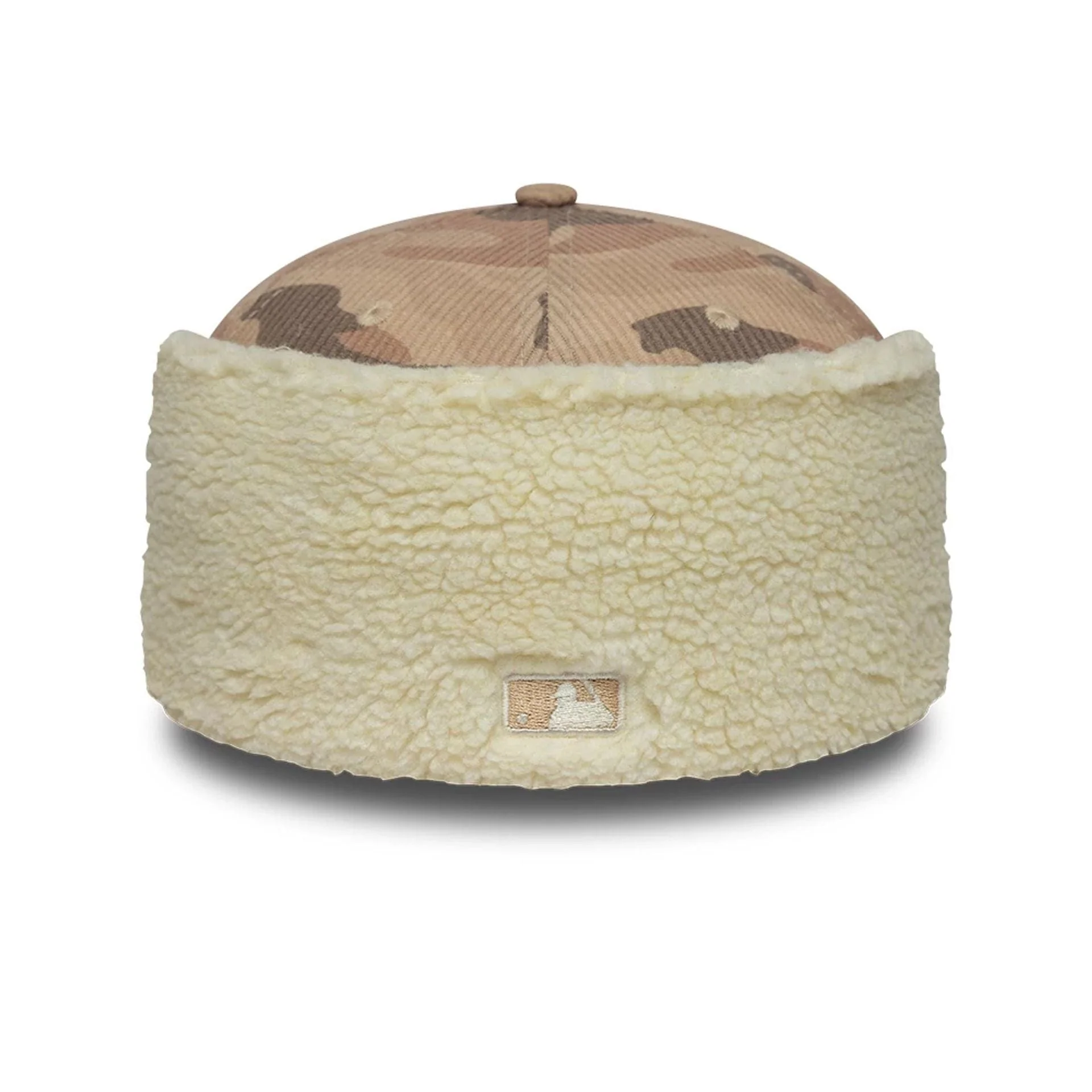 LA Dodgers MLB Cord Light Beige Downflap 59FIFTY Fitted Cap - Image 8