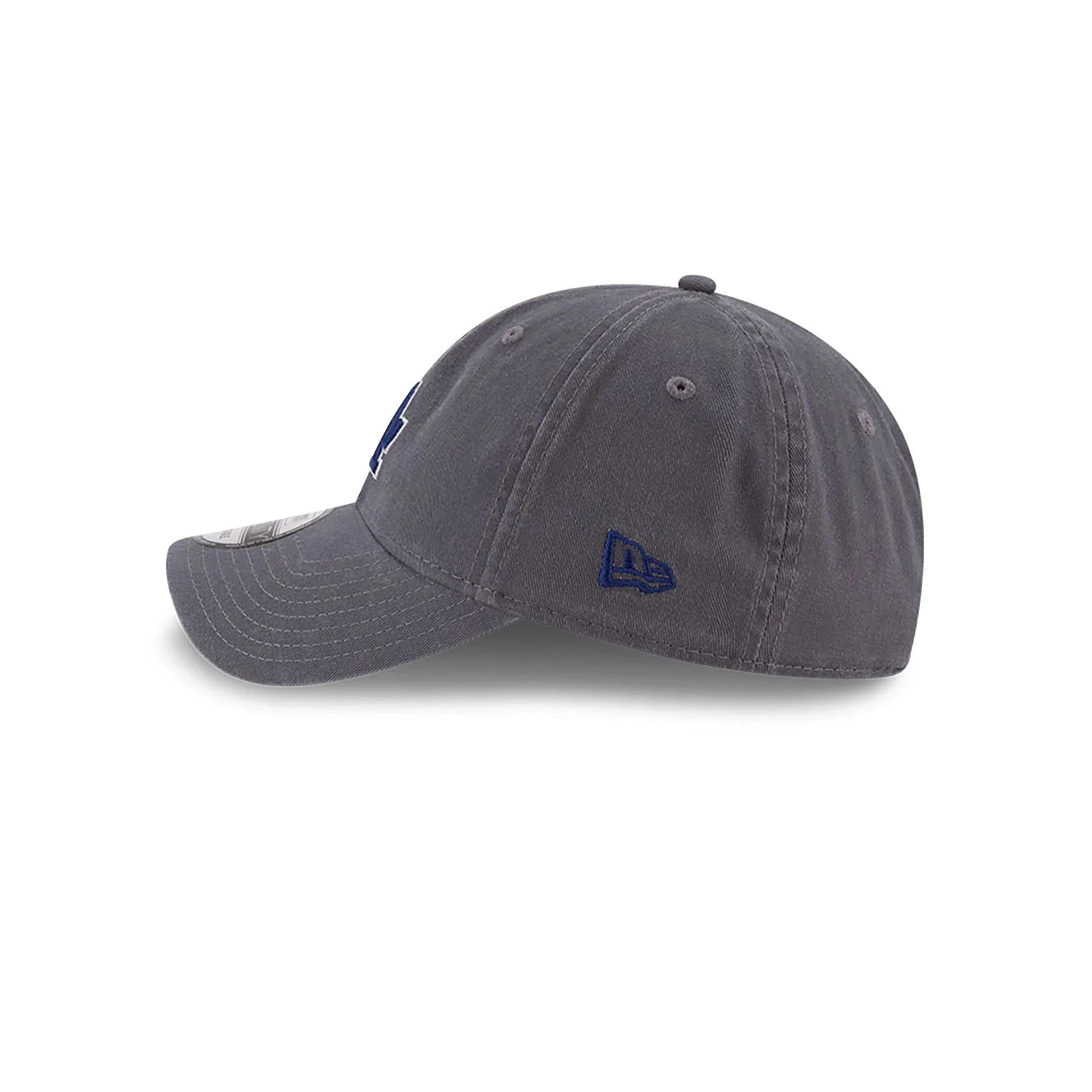LA Dodgers MLB Core Classic Grey 9TWENTY Adjustable Cap - Image 6