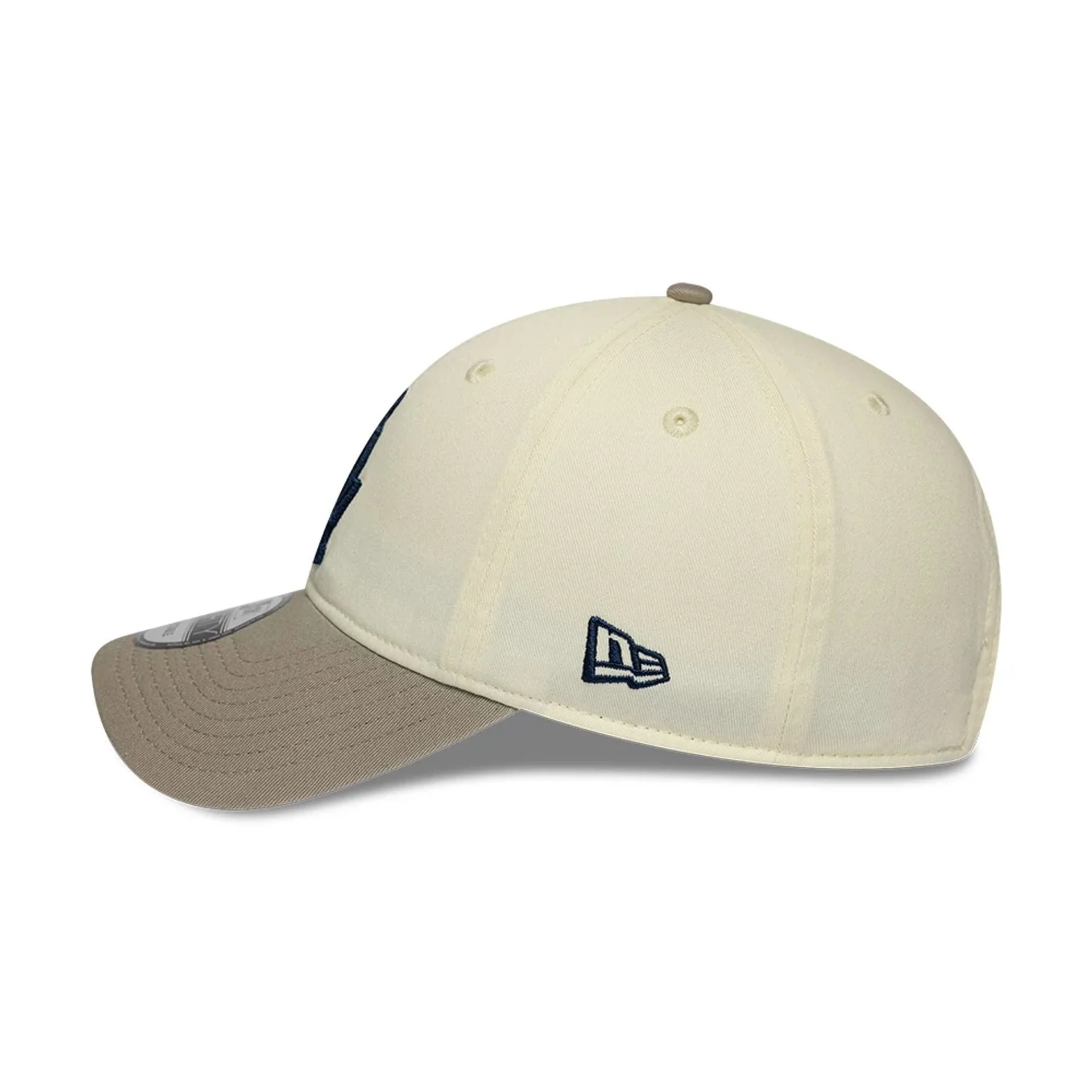 LA Dodgers MLB Cream 9FORTY Unstructured Adjustable Cap - Image 5
