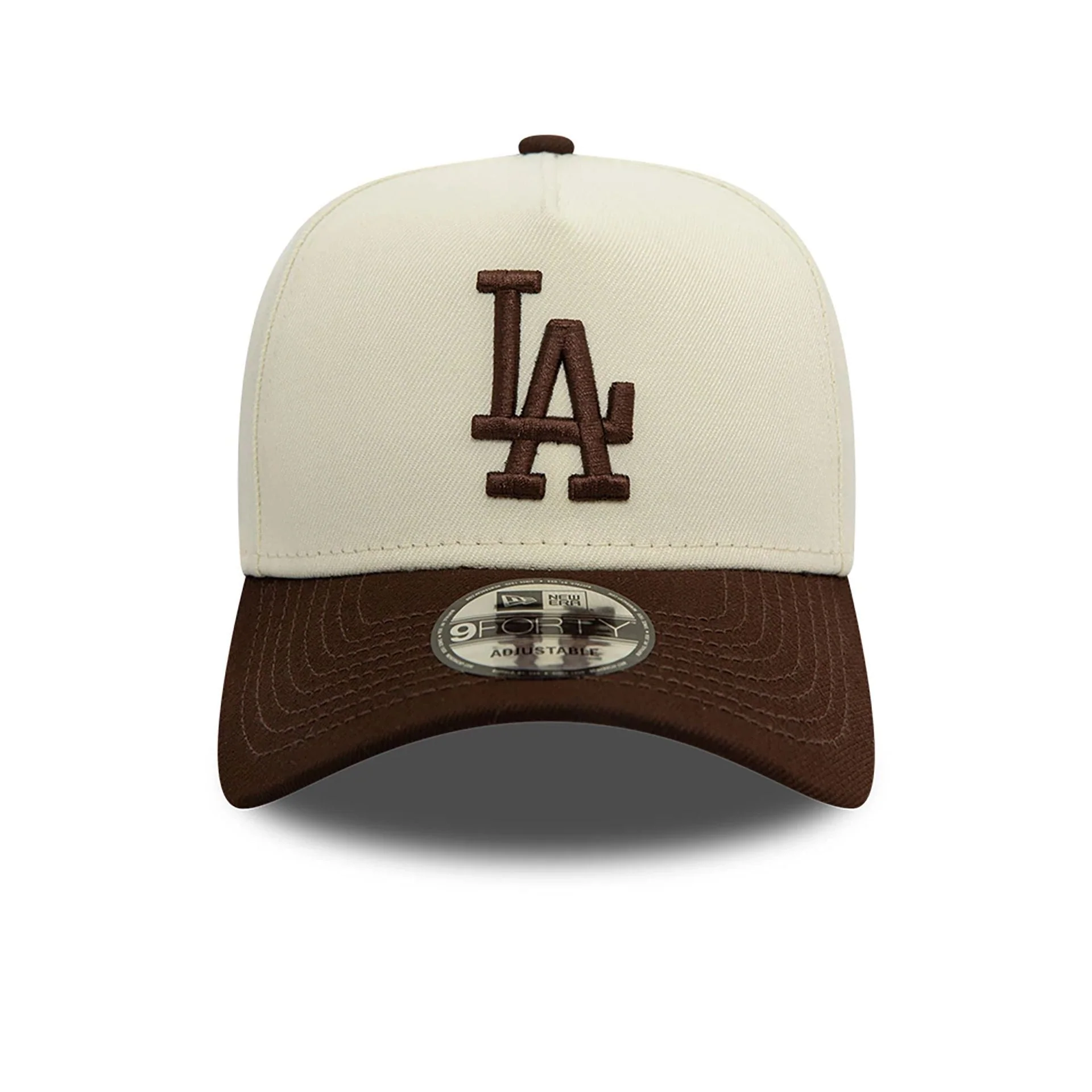 LA Dodgers MLB Cream A-Frame Cap - Image 3