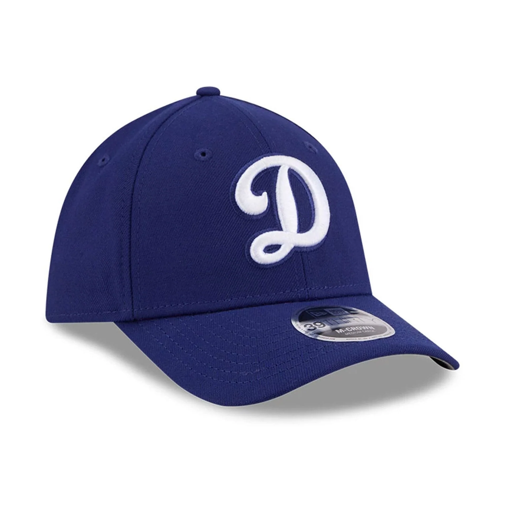 LA Dodgers MLB Dark Blue 39THIRTY M-Crown Stretch Fit Cap - Image 4