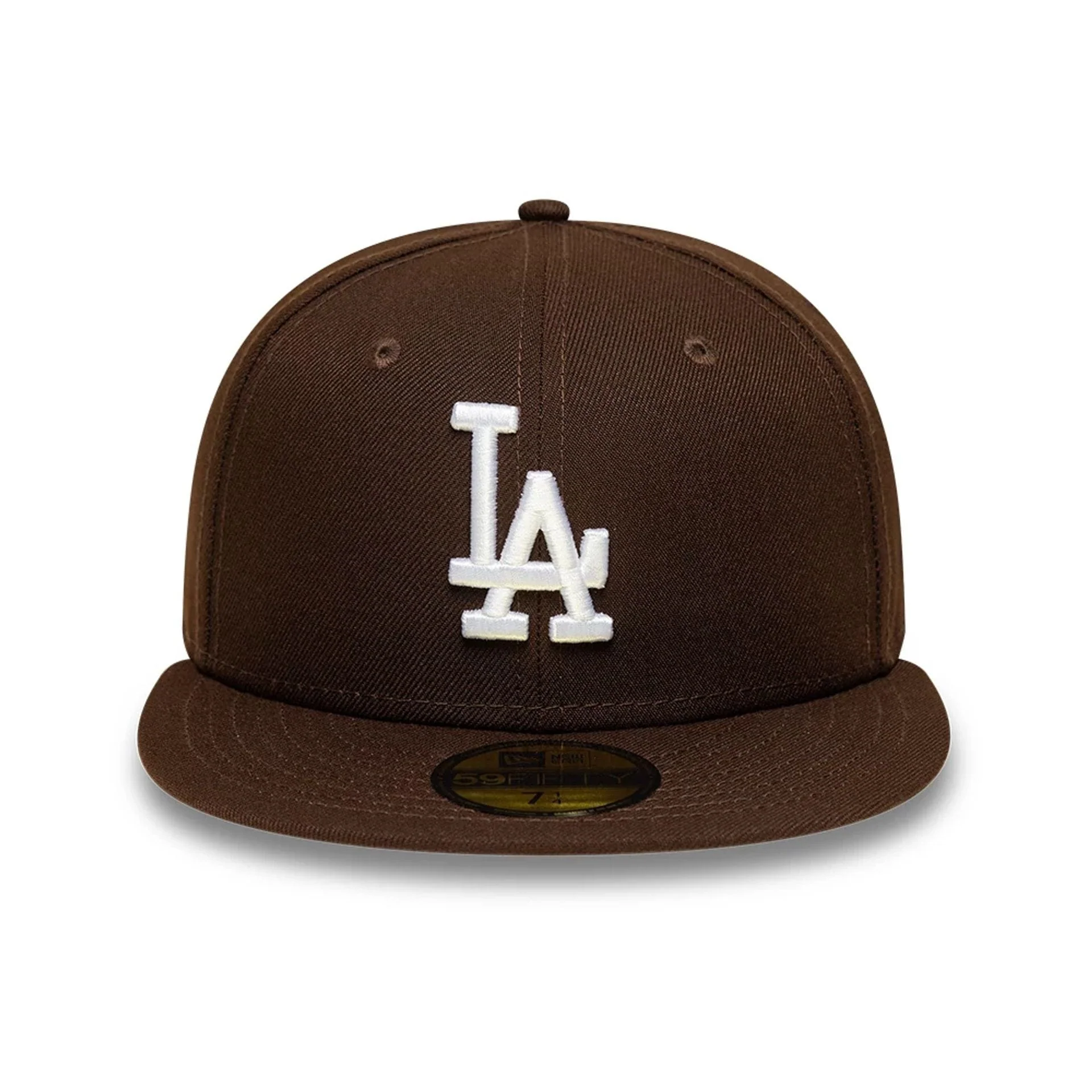 LA Dodgers MLB Dark Brown 59FIFTY Fitted Cap - Image 3