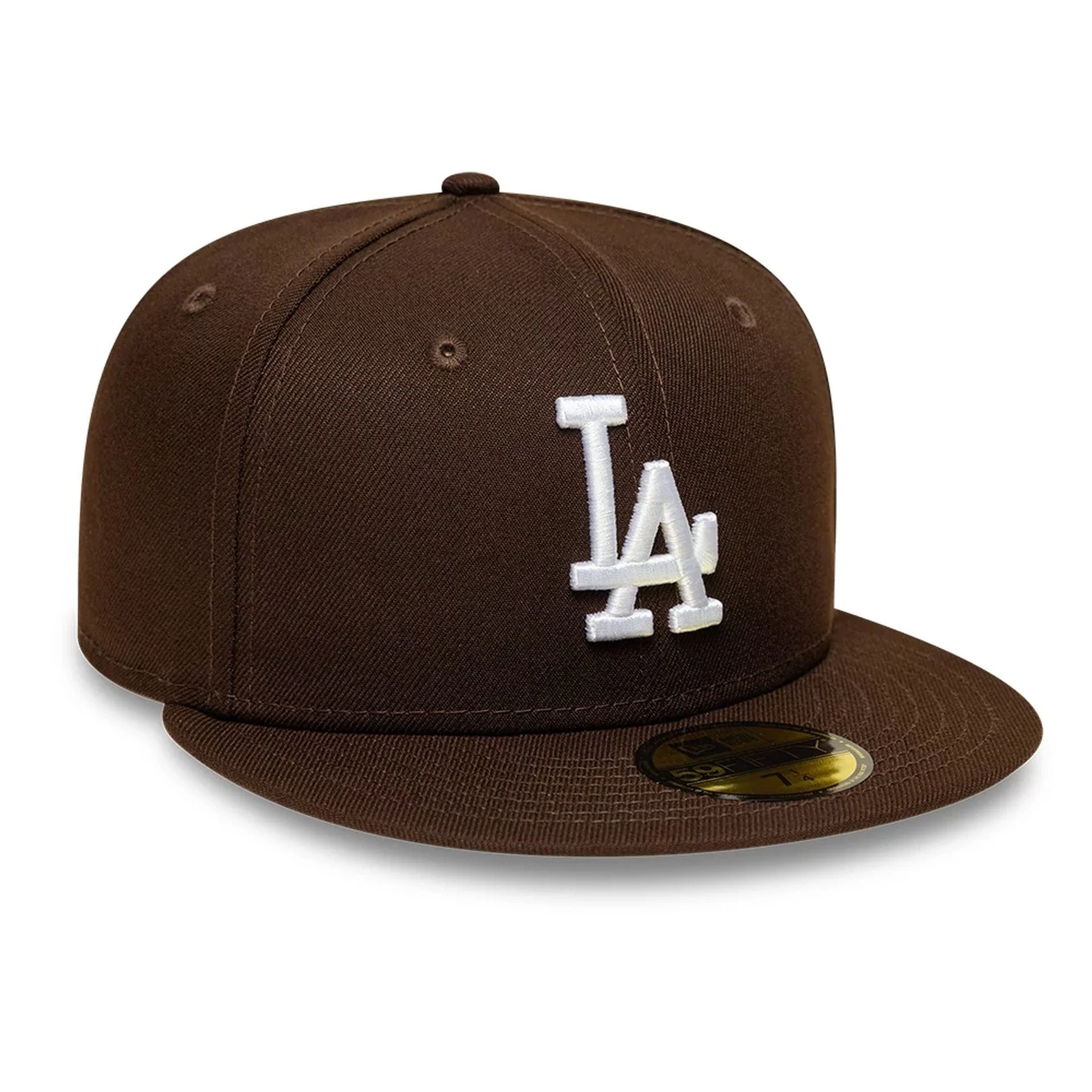 LA Dodgers MLB Dark Brown 59FIFTY Fitted Cap - Image 4
