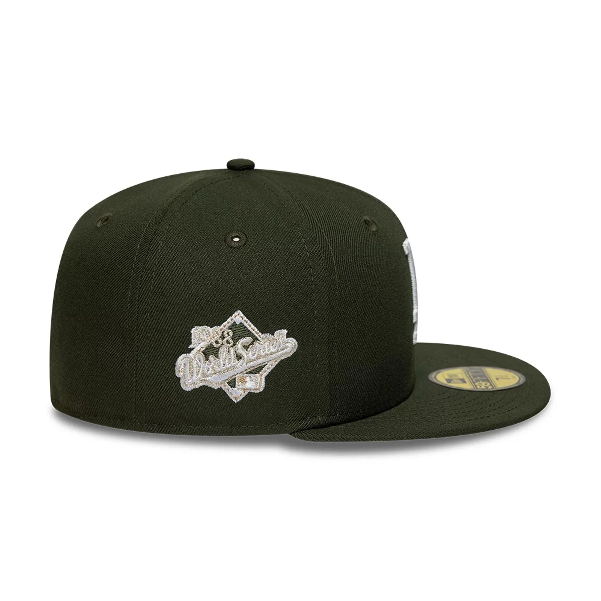 LA Dodgers MLB Dark Green 59FIFTY Fitted Cap - Image 5