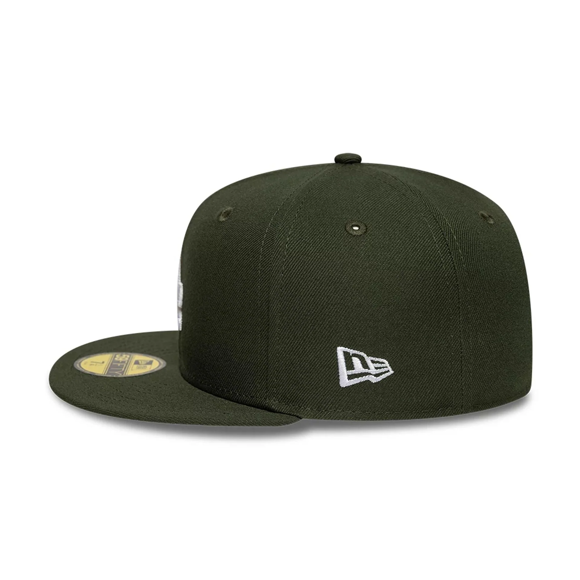 LA Dodgers MLB Dark Green 59FIFTY Fitted Cap - Image 6