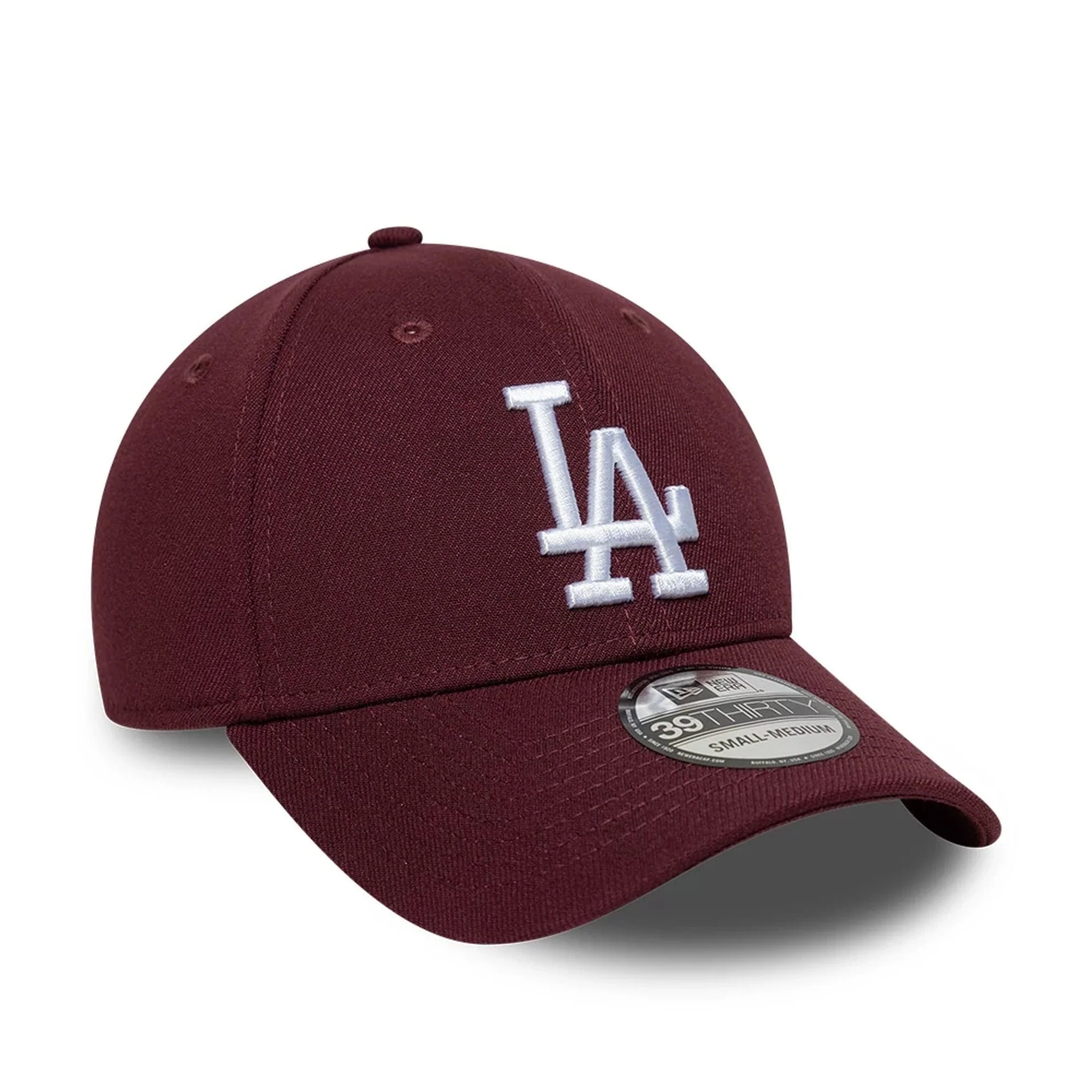 LA Dodgers MLB Dark Purple 39THIRTY Stretch Fit Cap - Image 3