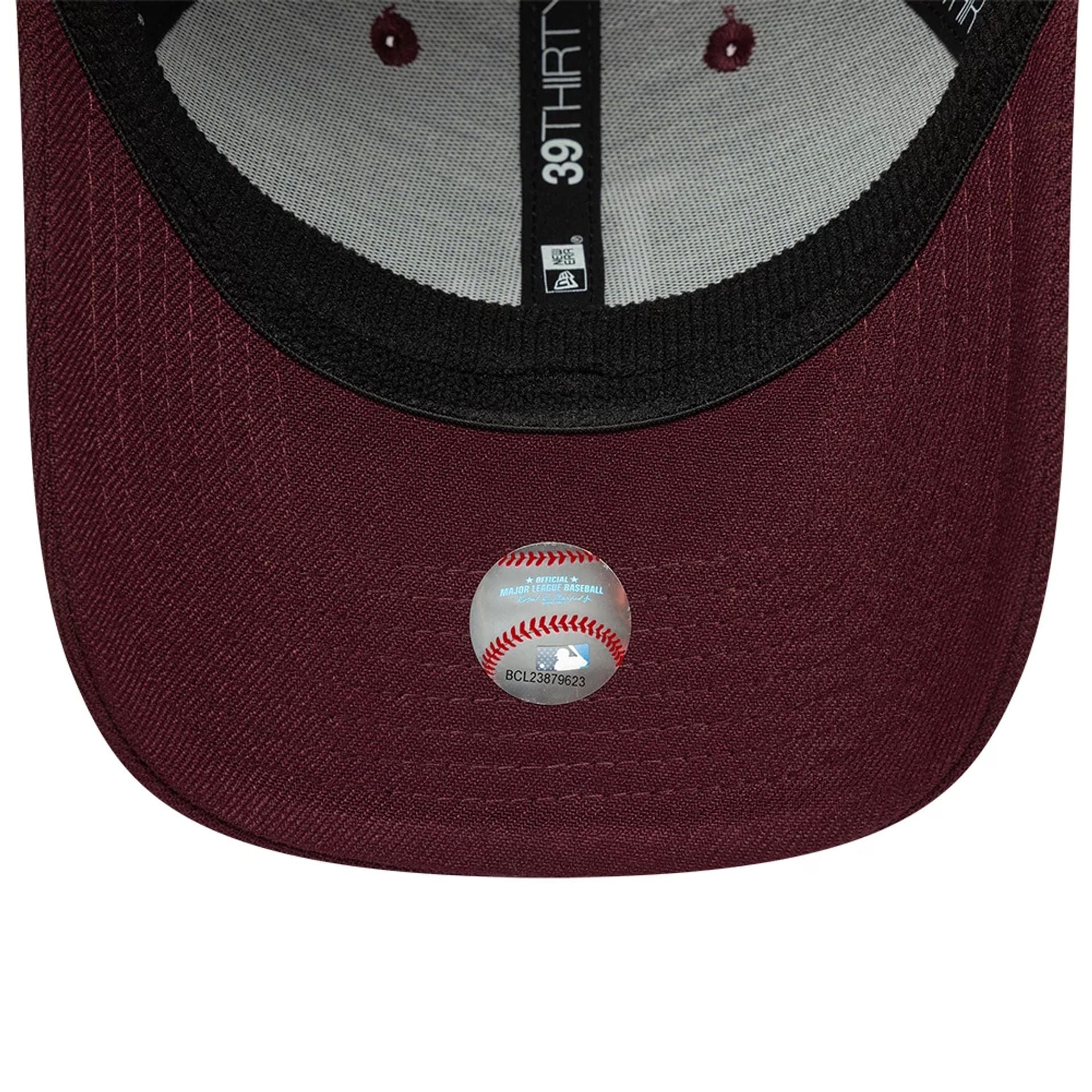 LA Dodgers MLB Dark Purple 39THIRTY Stretch Fit Cap - Image 7