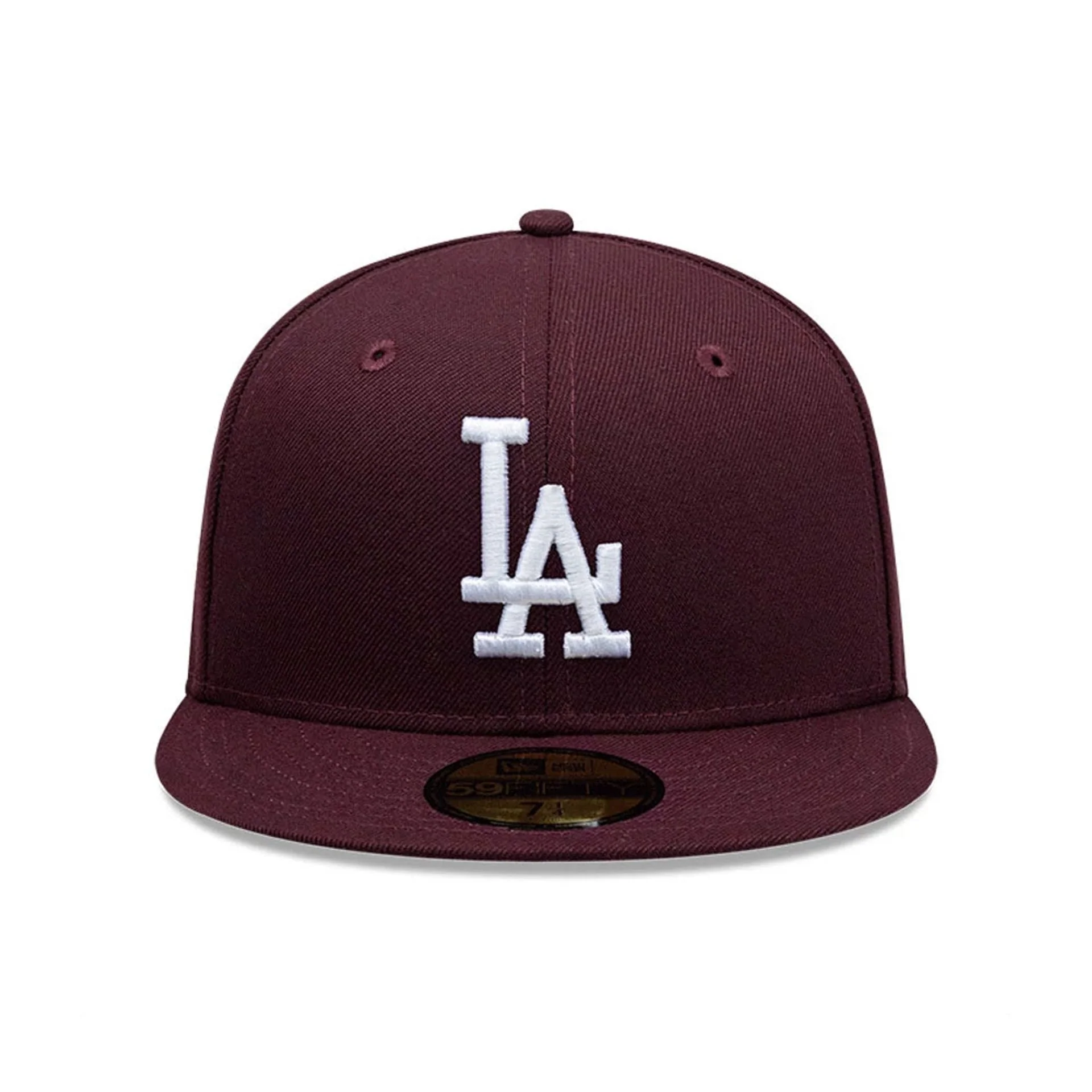LA Dodgers MLB Dark Purple 59FIFTY Fitted Cap - Image 2
