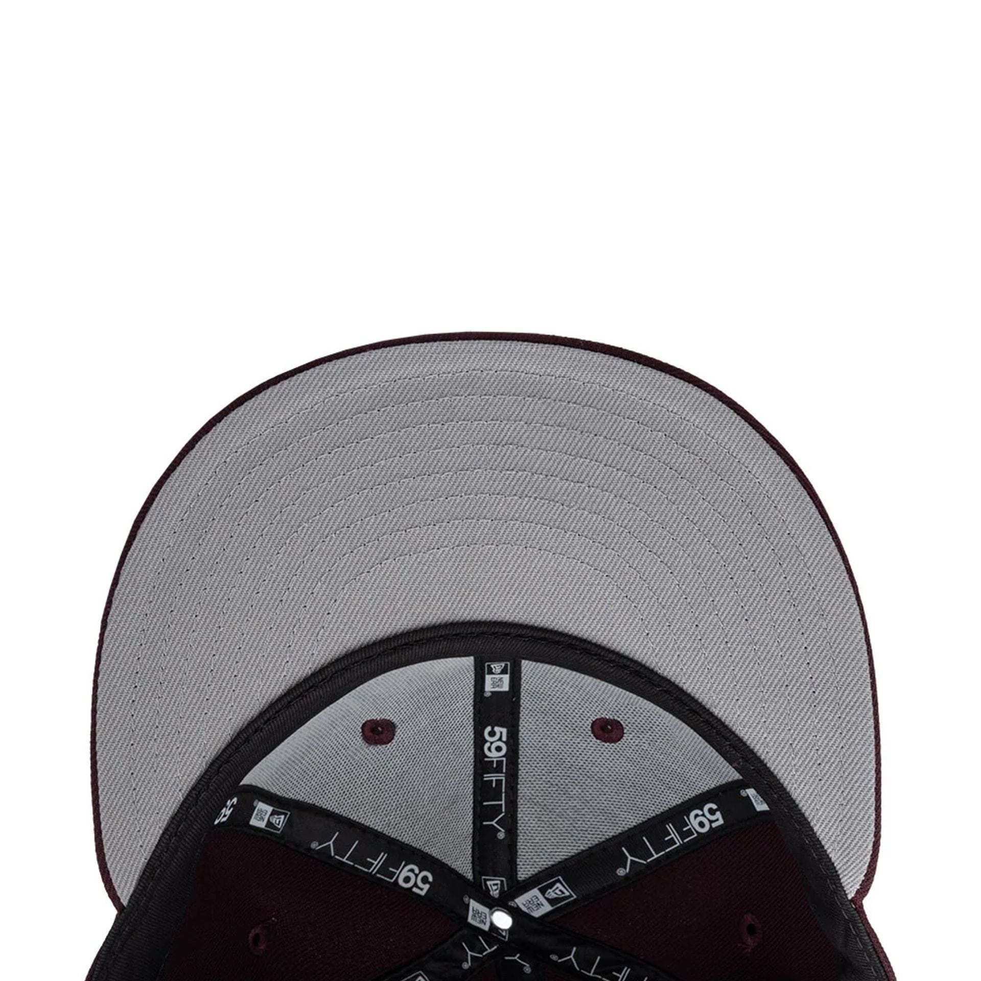 LA Dodgers MLB Dark Purple 59FIFTY Fitted Cap - Image 5