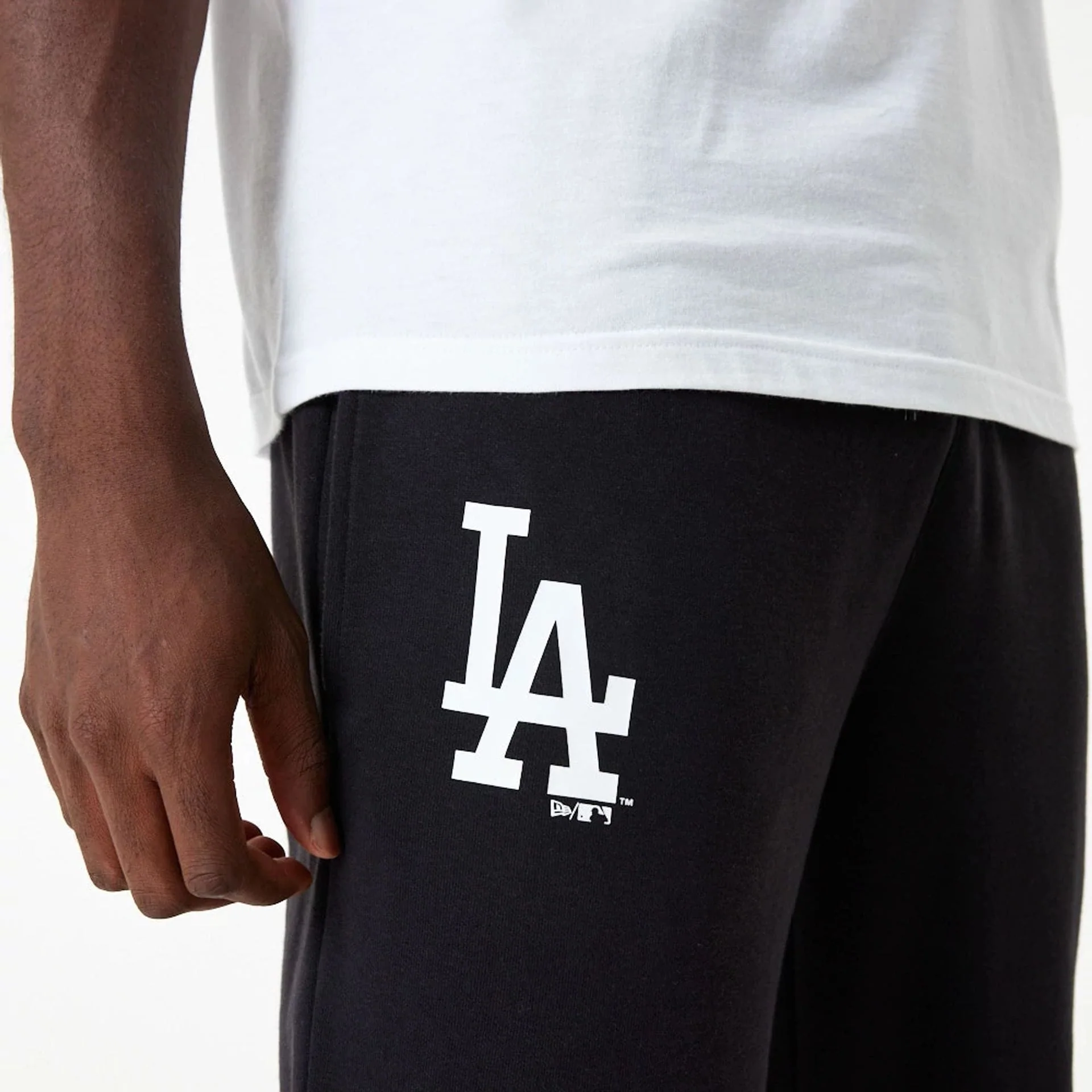 LA Dodgers MLB Essential Black Joggers - Image 5