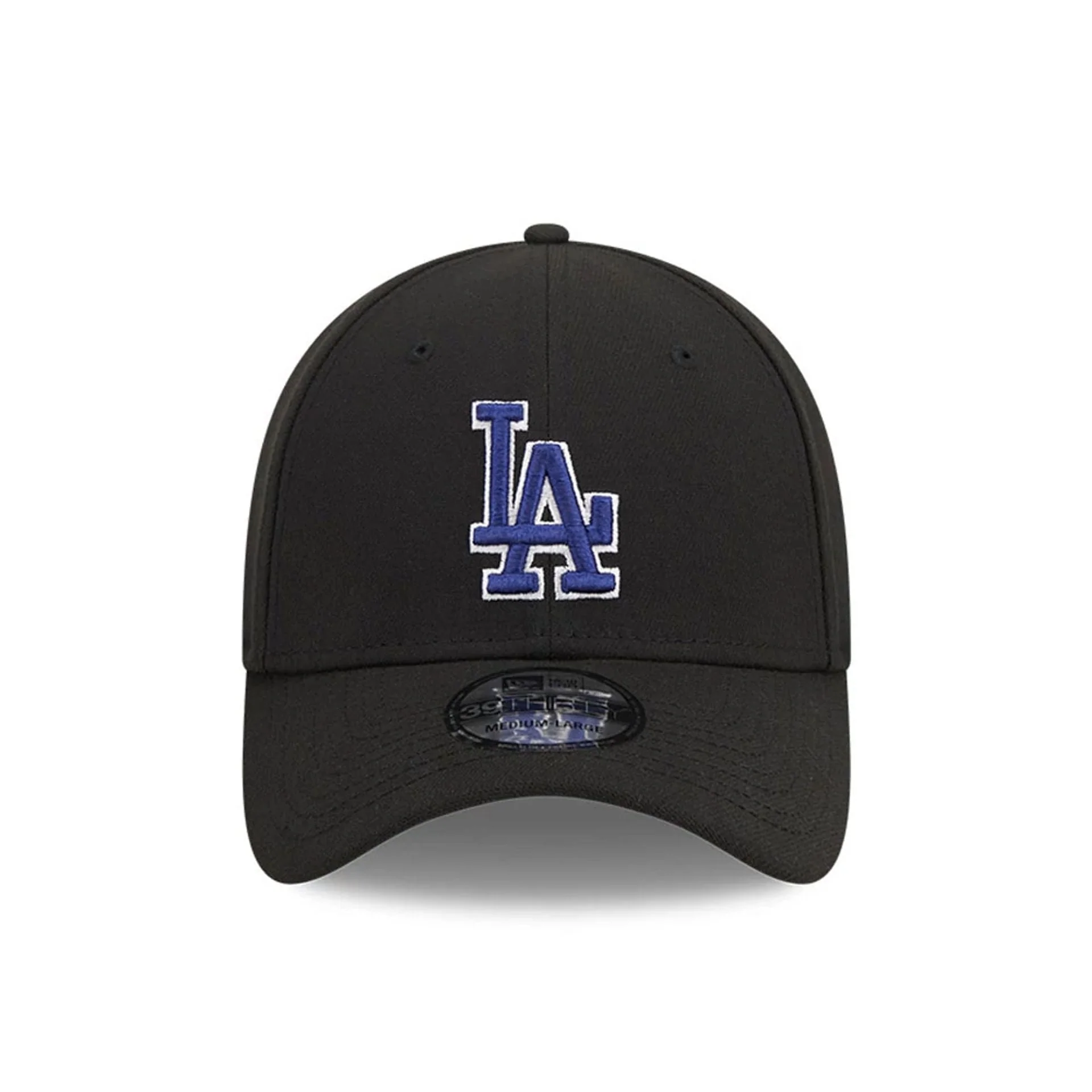 LA Dodgers MLB Evergreen Black 39THIRTY Stretch Fit Cap - Image 2