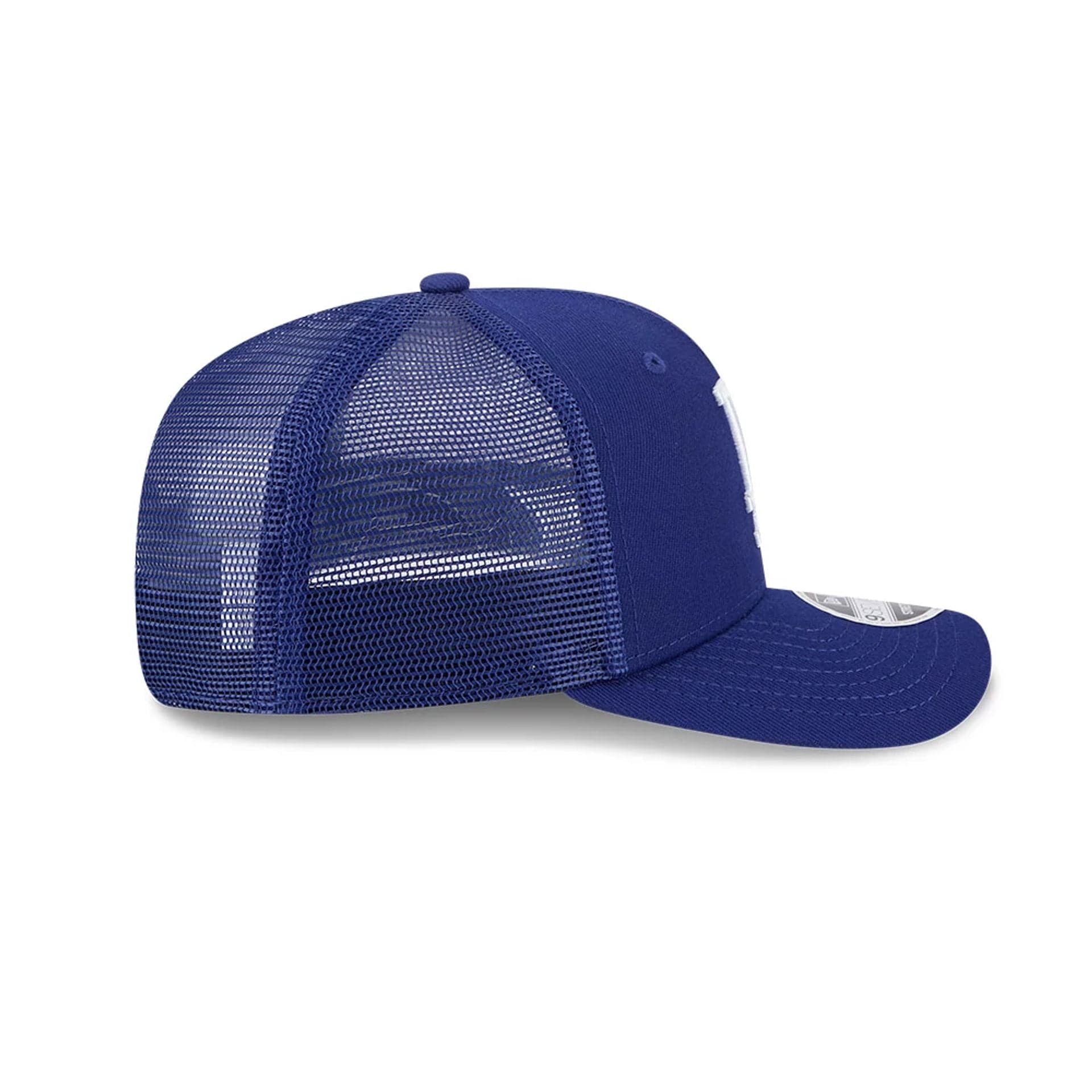 LA Dodgers MLB Evergreen Dark Blue 9SEVENTY Stretch Snap Adjustable Cap - Image 6