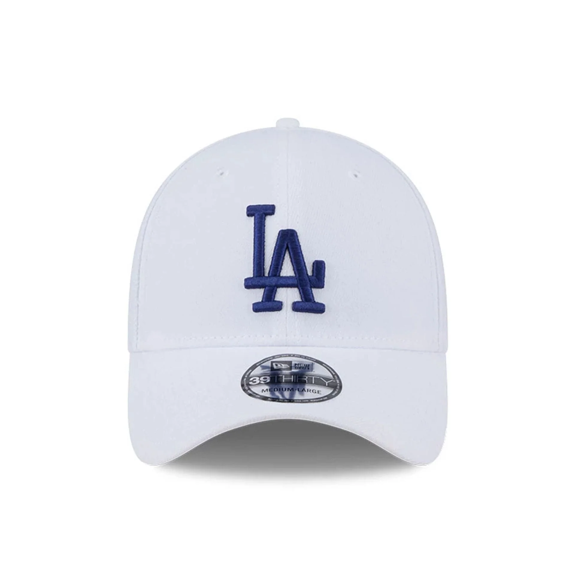 LA Dodgers MLB Evergreen White 39THIRTY Stretch Fit Cap - Image 2