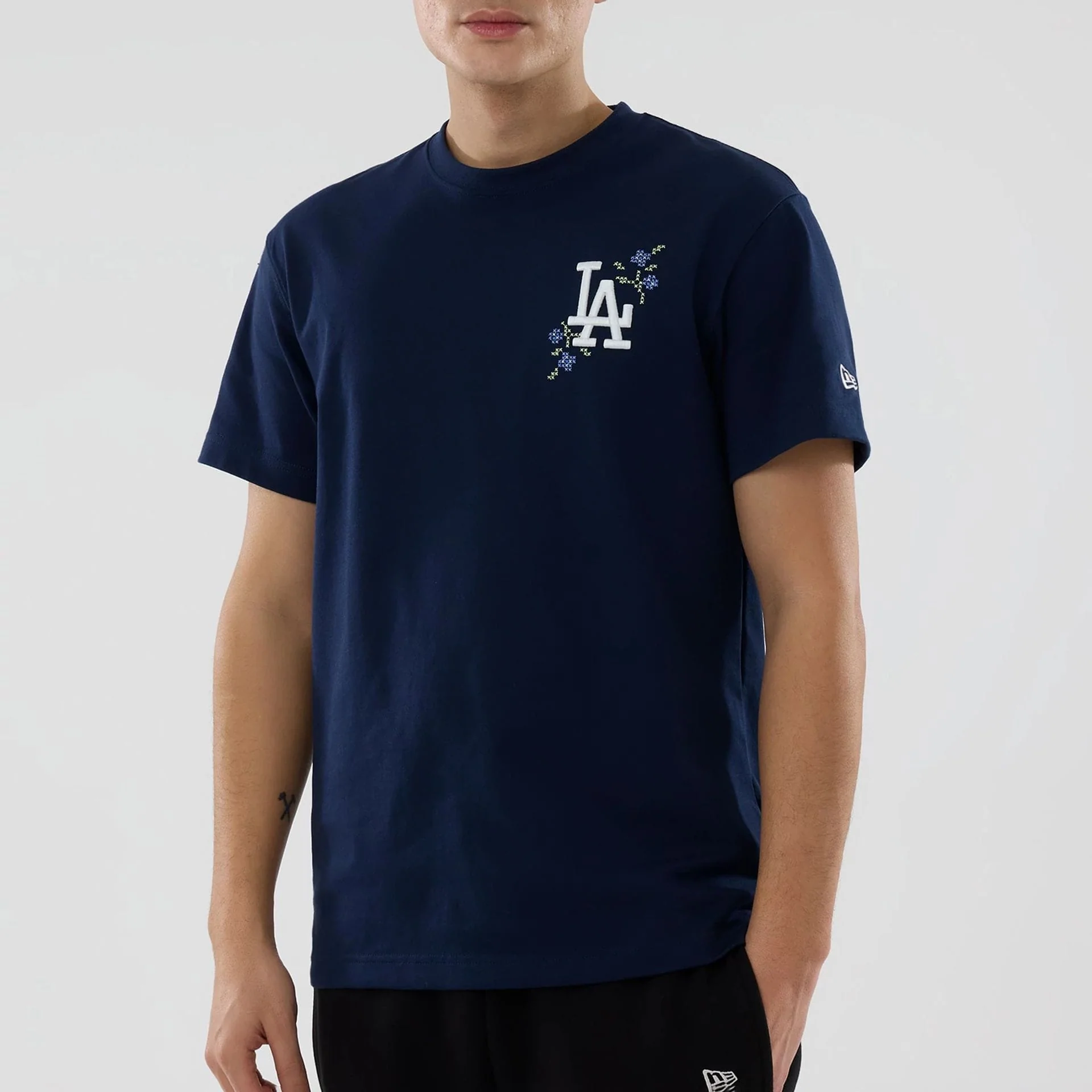 LA Dodgers MLB Garden Blue T-Shirt - Image 2