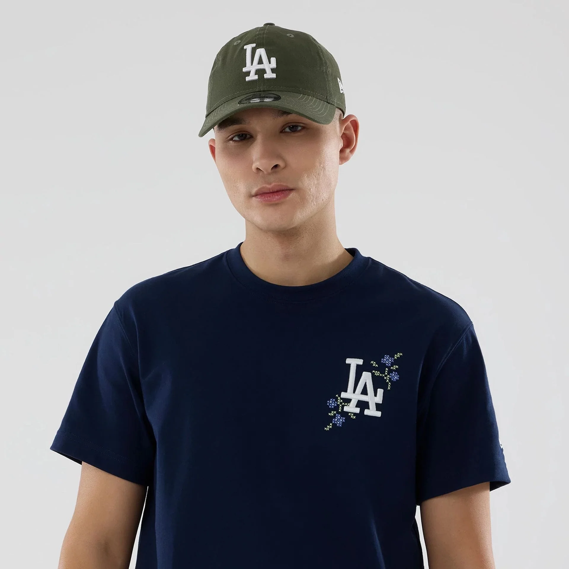 LA Dodgers MLB Garden Blue T-Shirt - Image 6
