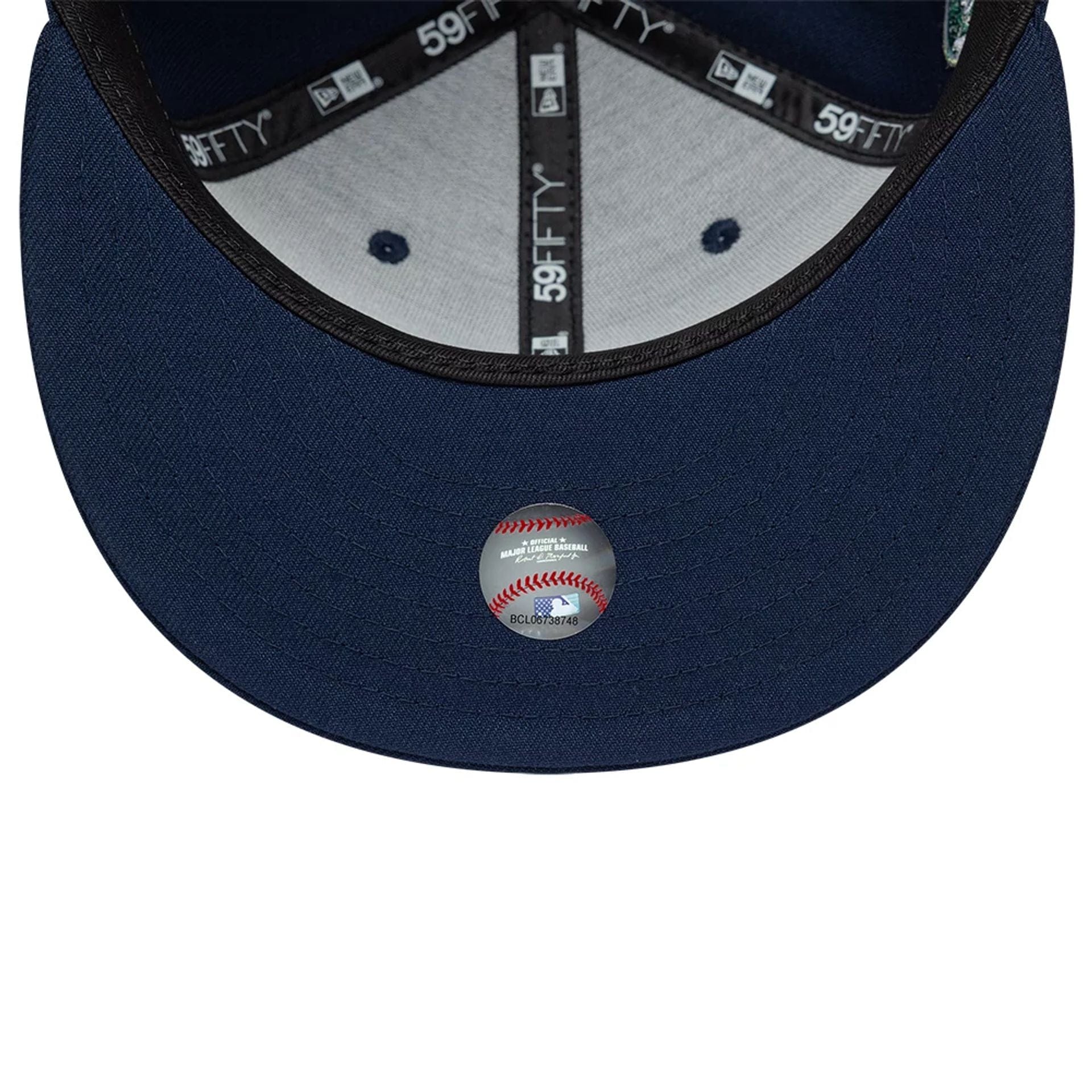 LA Dodgers MLB Garden Dark Blue 59FIFTY Fitted Cap - Image 7