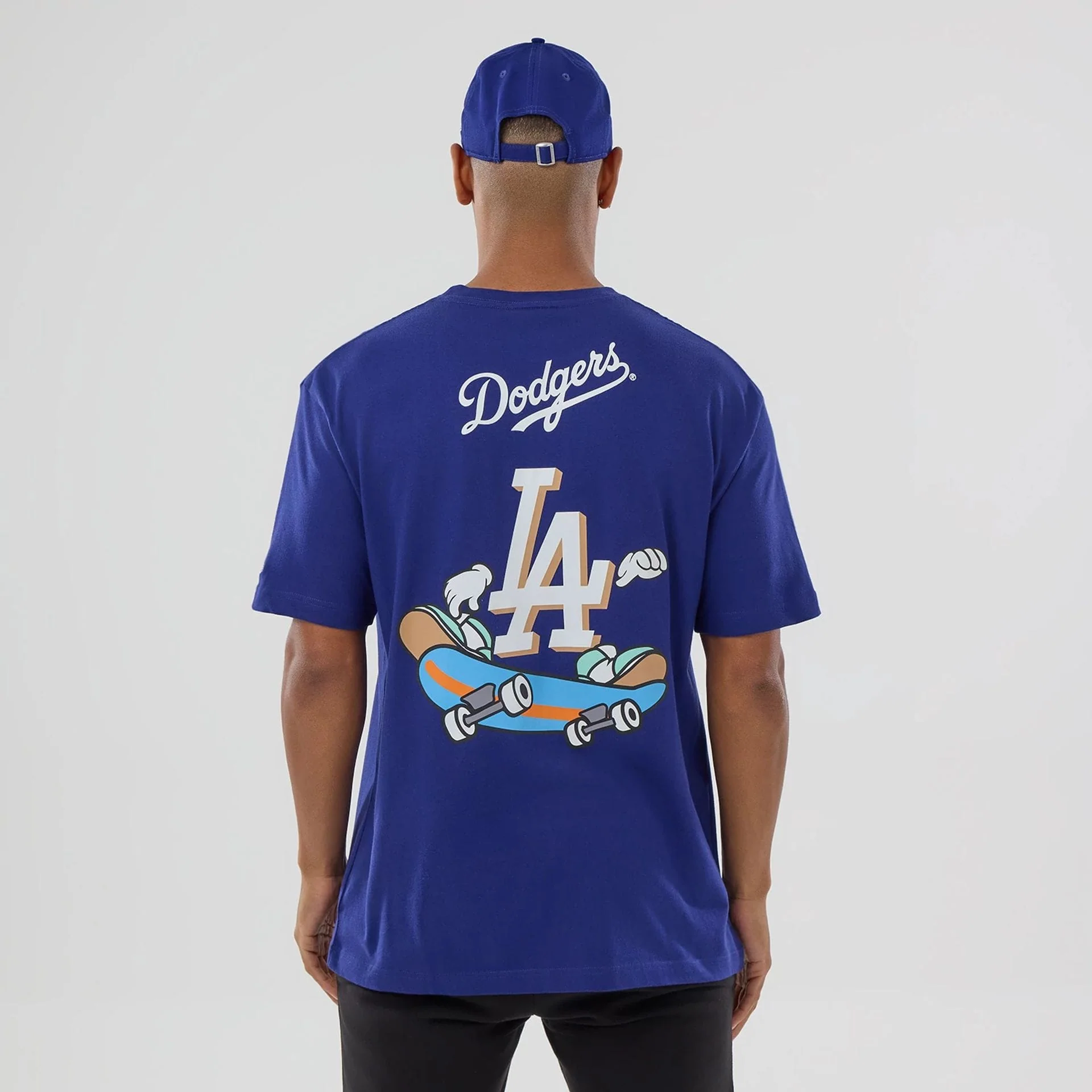LA Dodgers MLB Graphic Dark Blue T-Shirt - Image 2