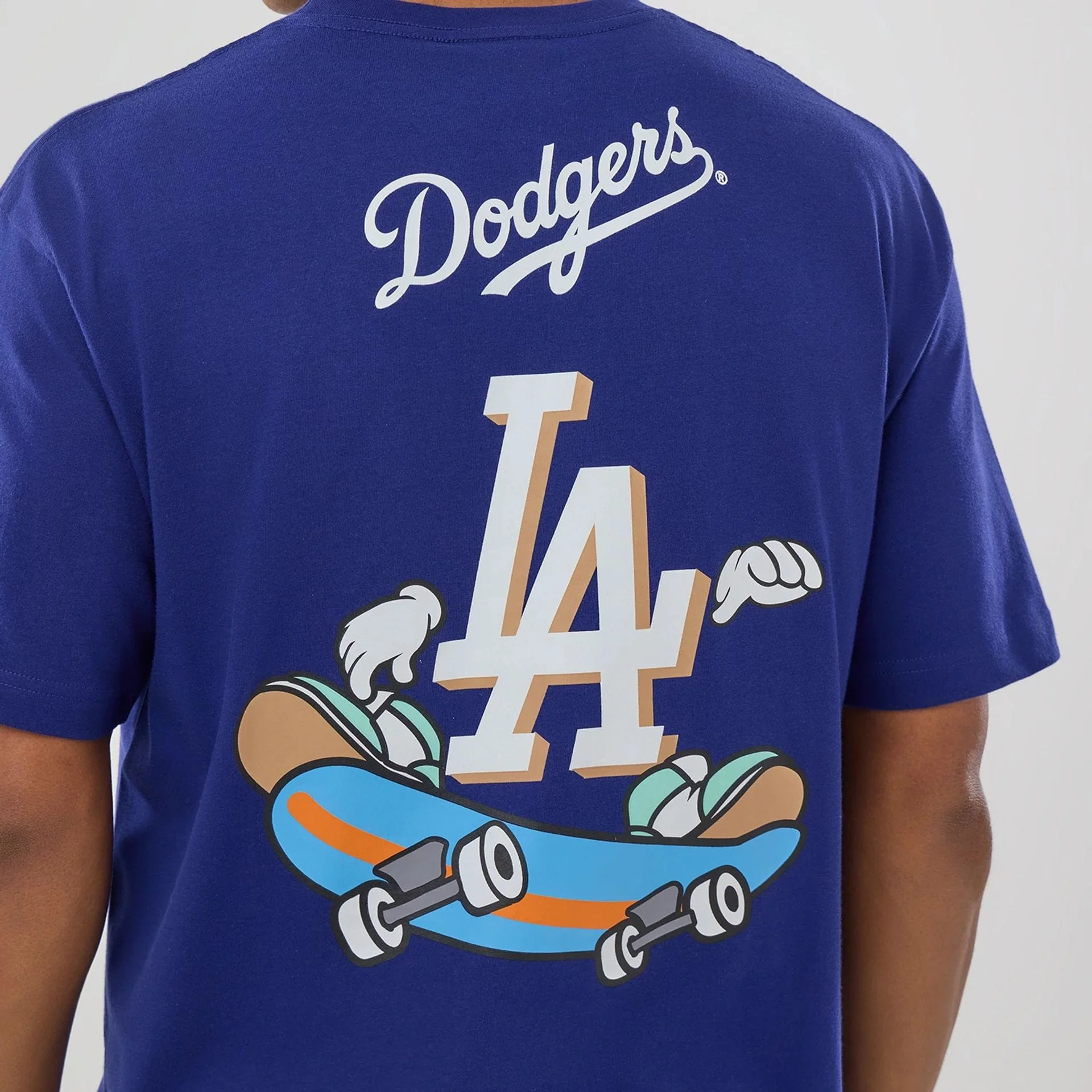 LA Dodgers MLB Graphic Dark Blue T-Shirt - Image 3